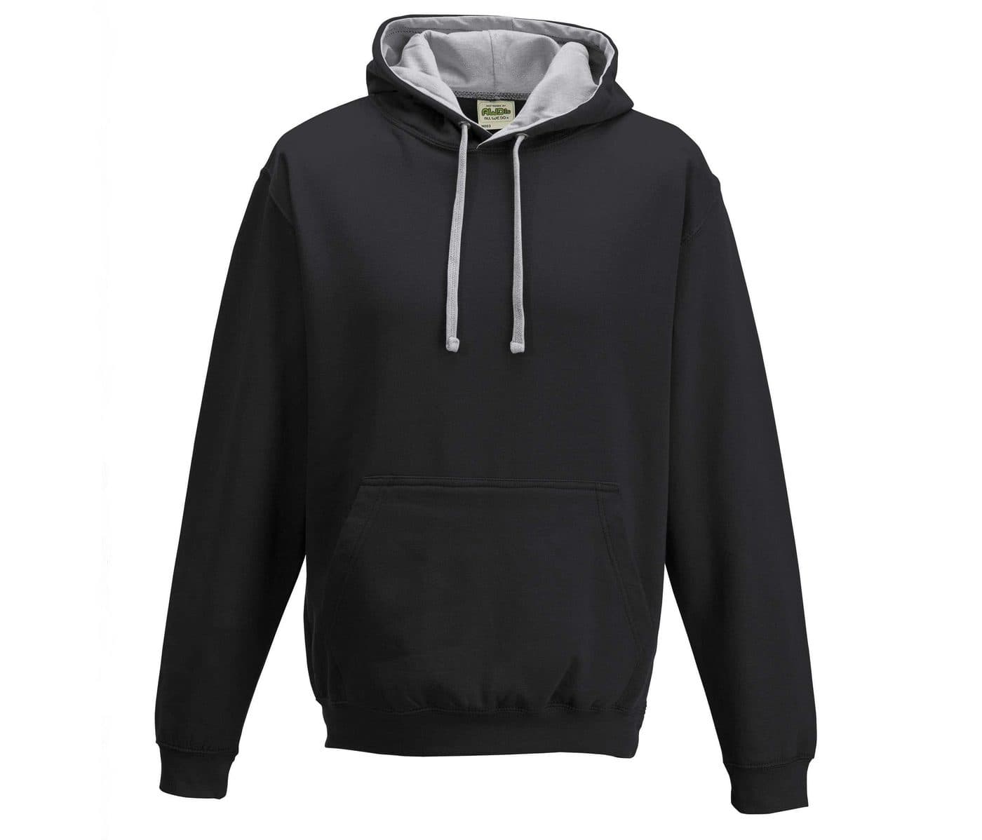 VARSITY HOODIE coloris Noir jais / Gris chiné