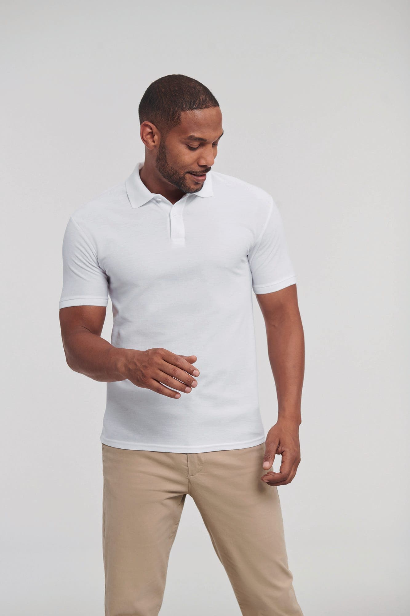 Polo homme Authentic Eco en situation