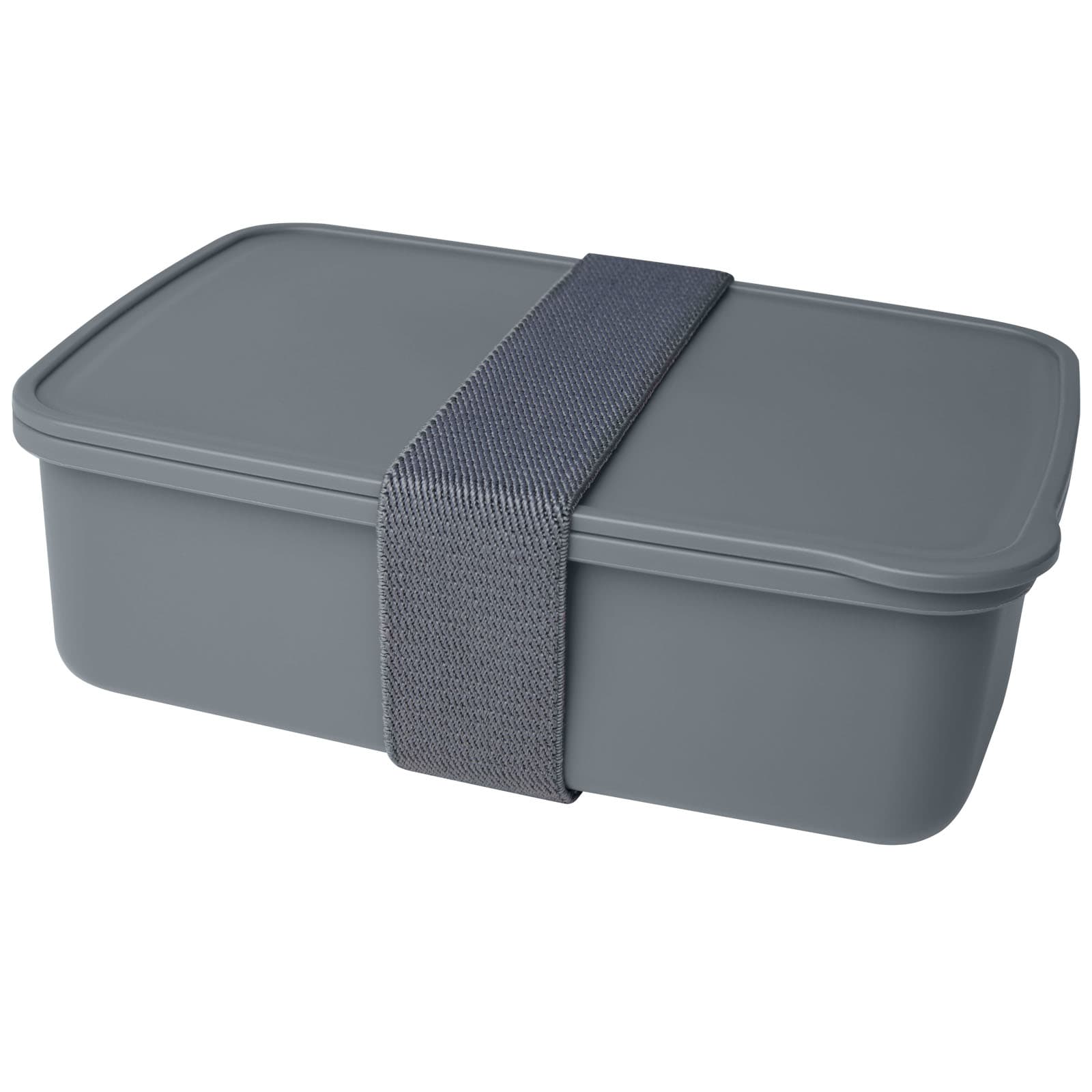 Boîte à lunch Dovi en plastique recyclé 800 ml coloris Gris
