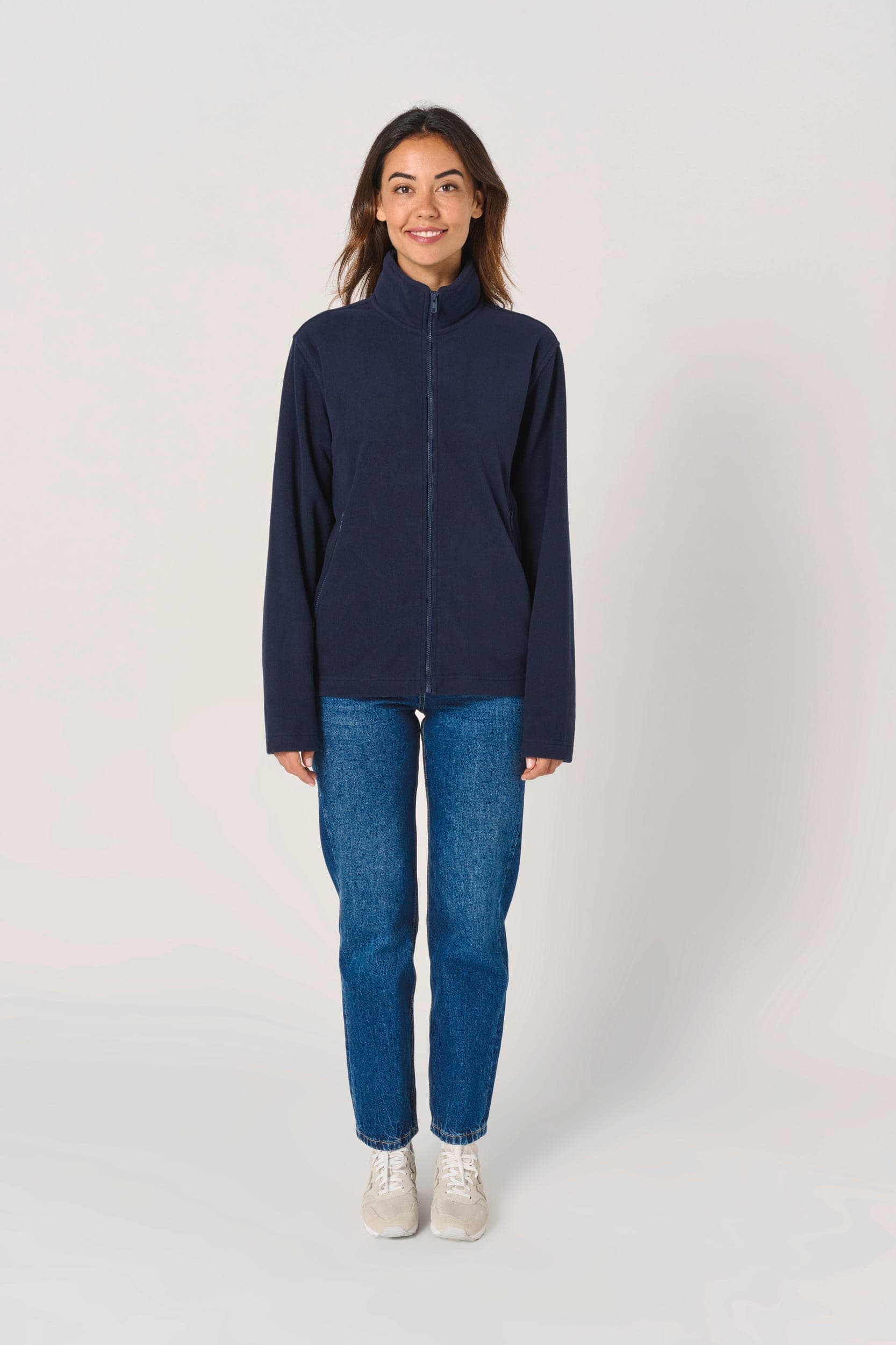 Veste polaire unisexe en situation