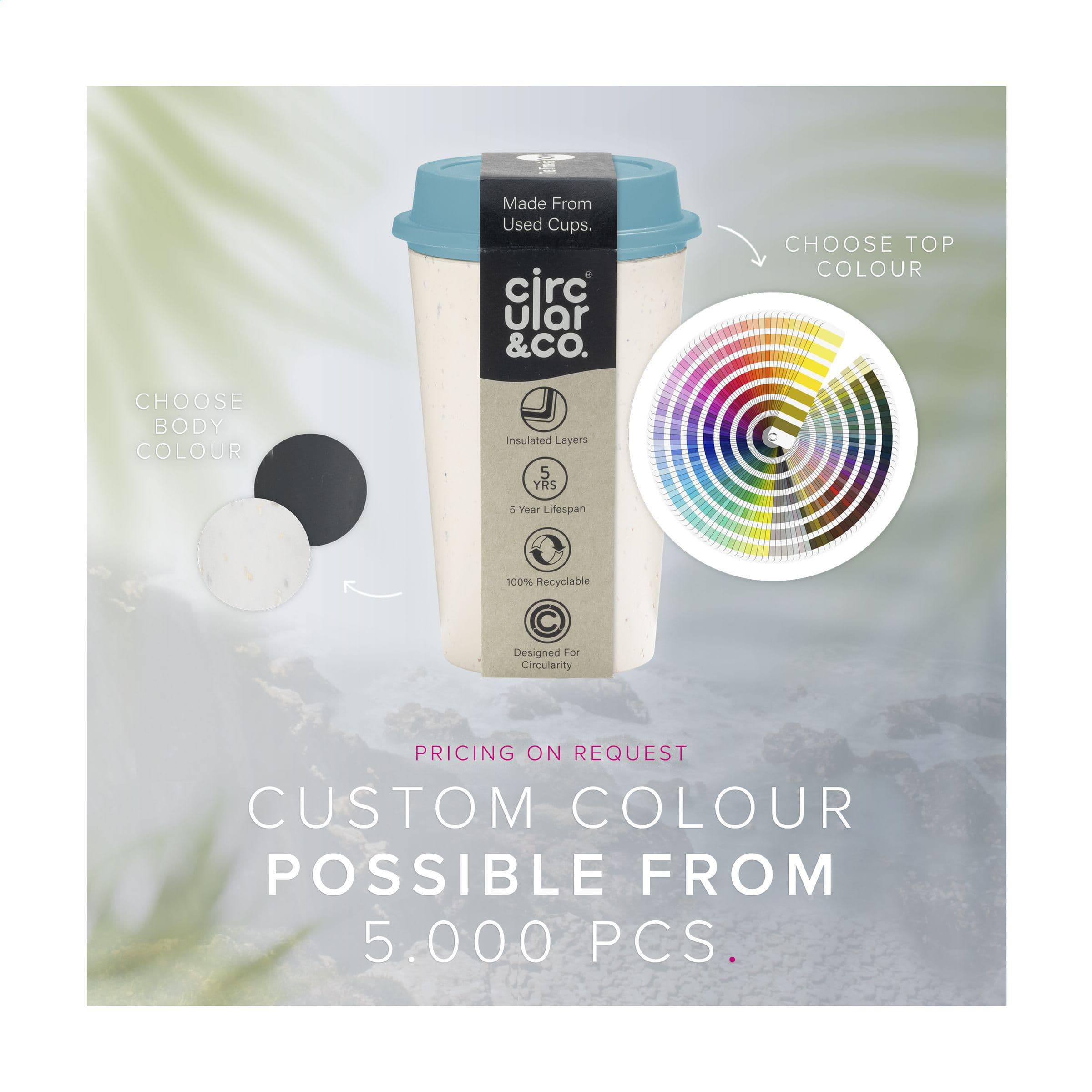 Mug Circular&Co Now Cup recyclé 340 ml en situation