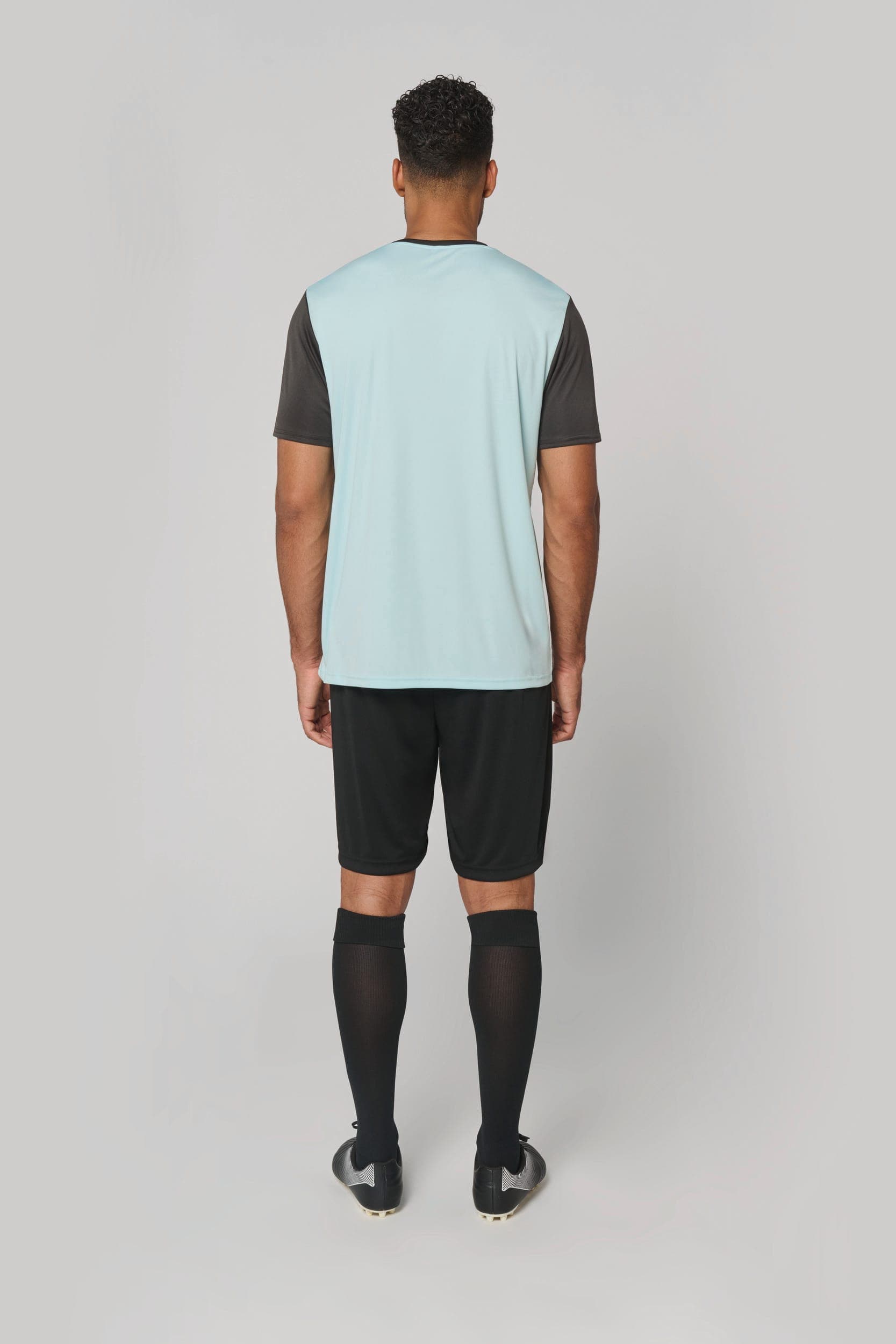 Maillot multisport manches courtes bicolore unisexe en situation