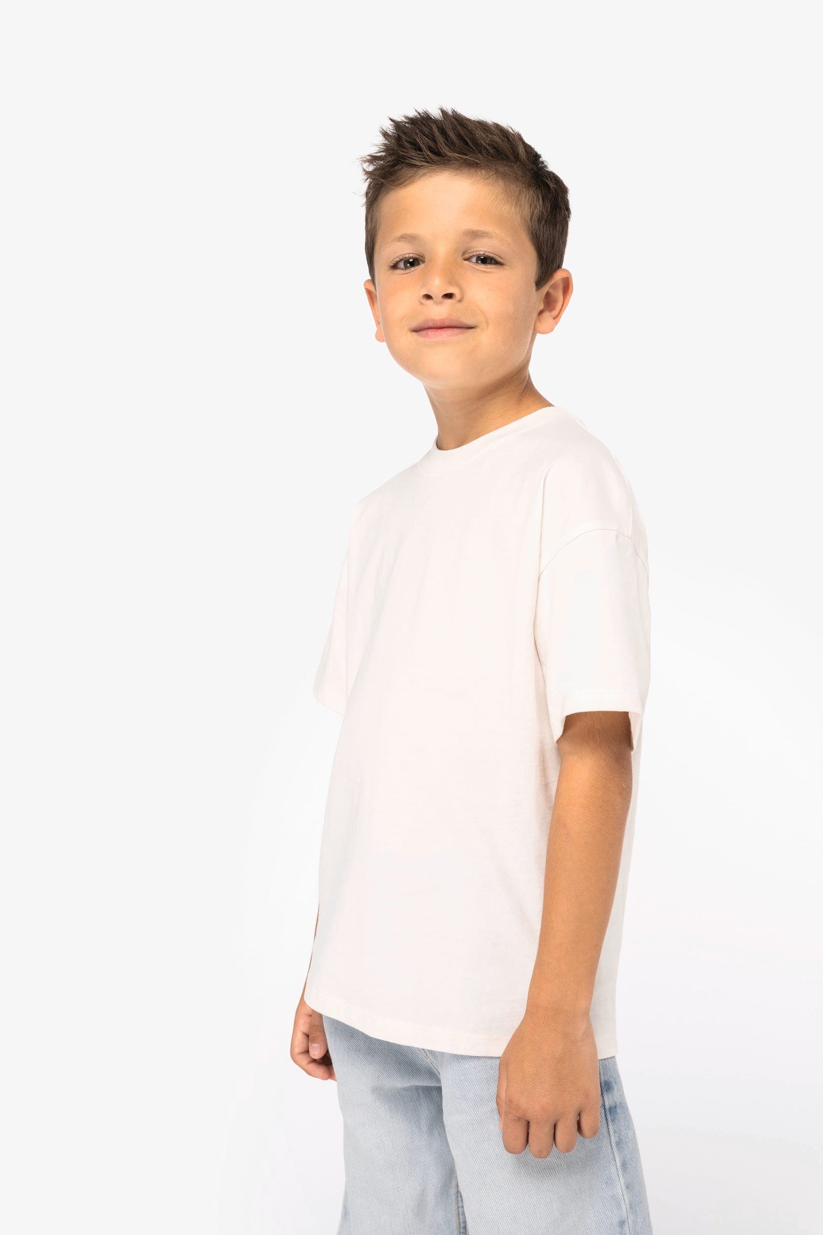 T-shirt écoresponsable oversize enfant en situation