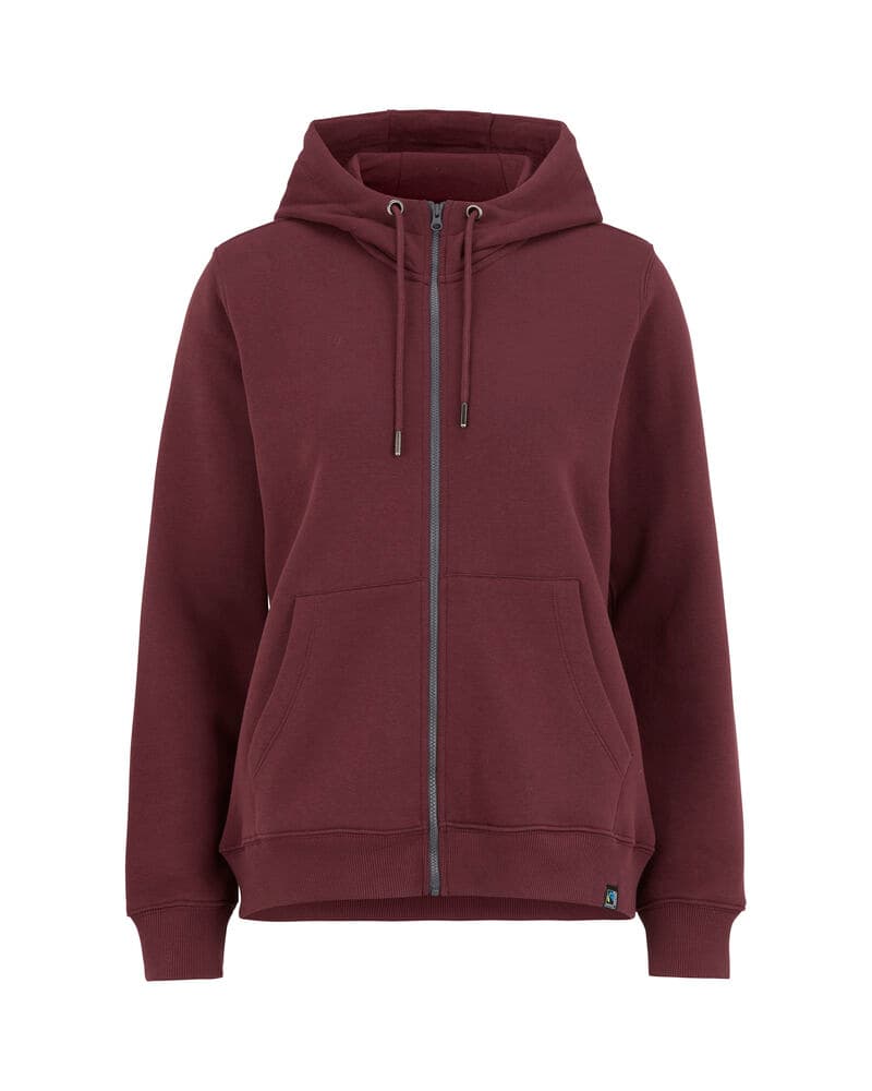 KEY FZ HOOD FEMME coloris Bordeaux