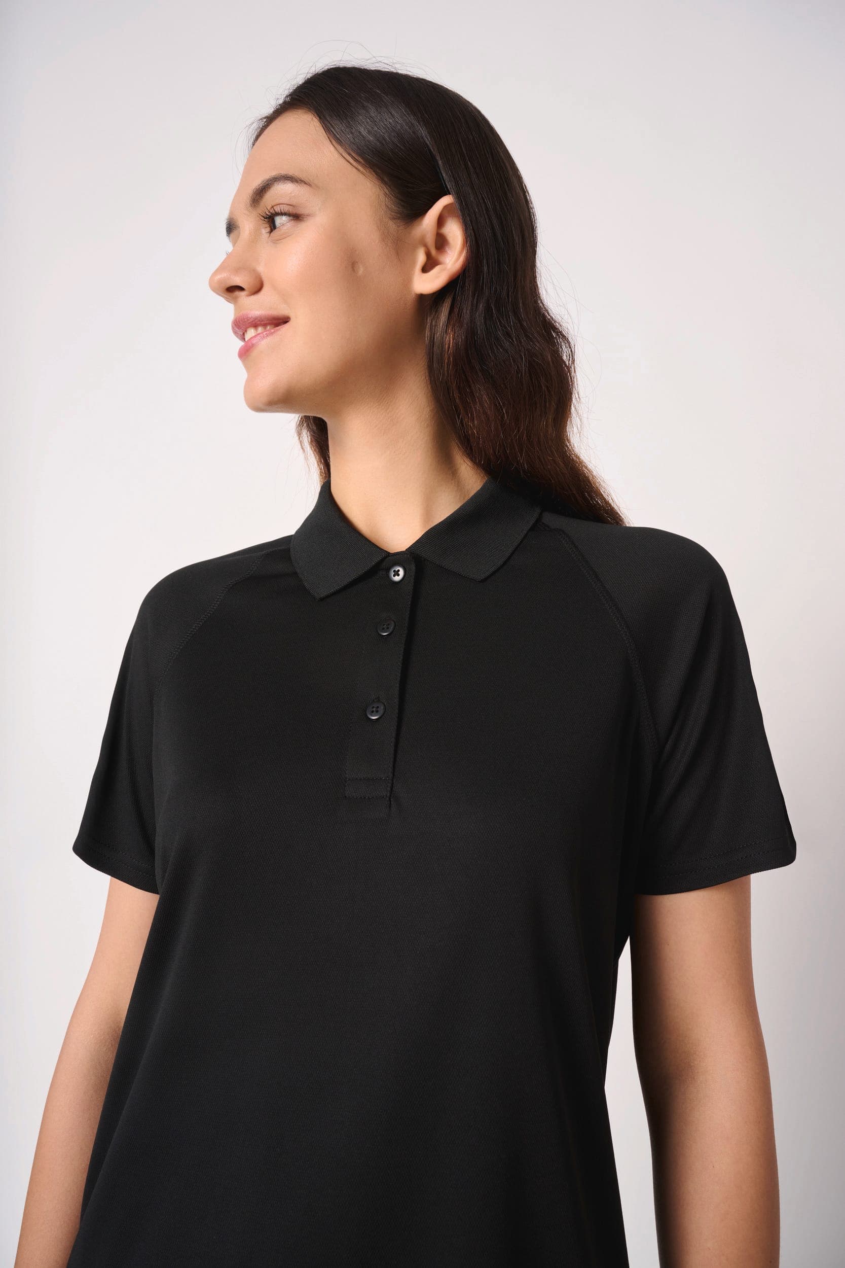 Polo sport femme en situation