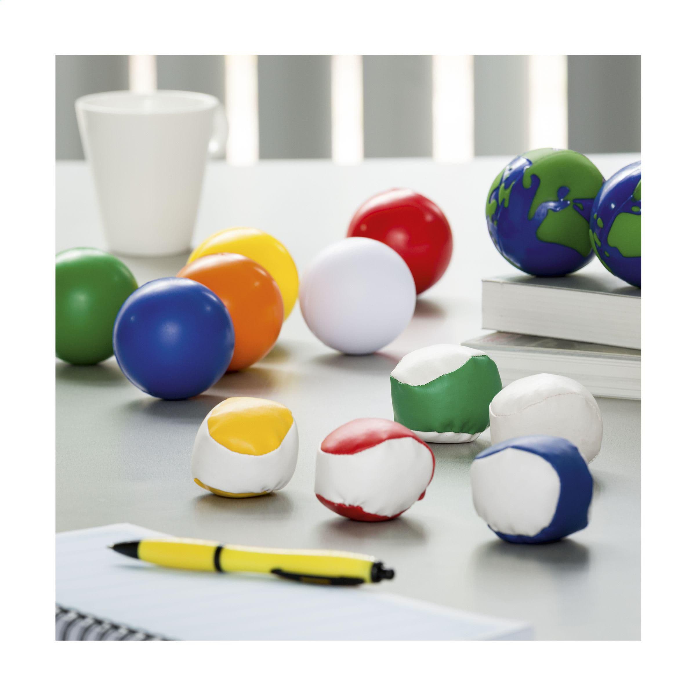 Balle anti-stress ColourBall en situation