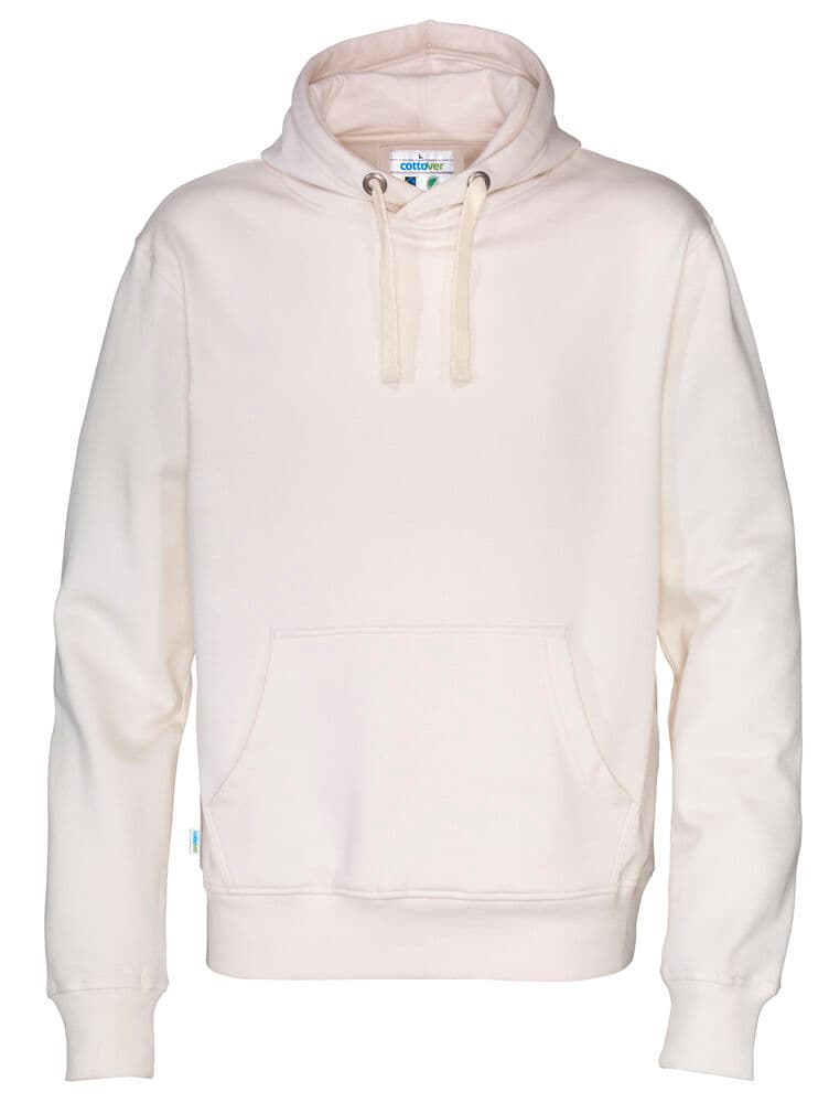HOODIE HOMME - CERTIFIÉ GOTS coloris Écru