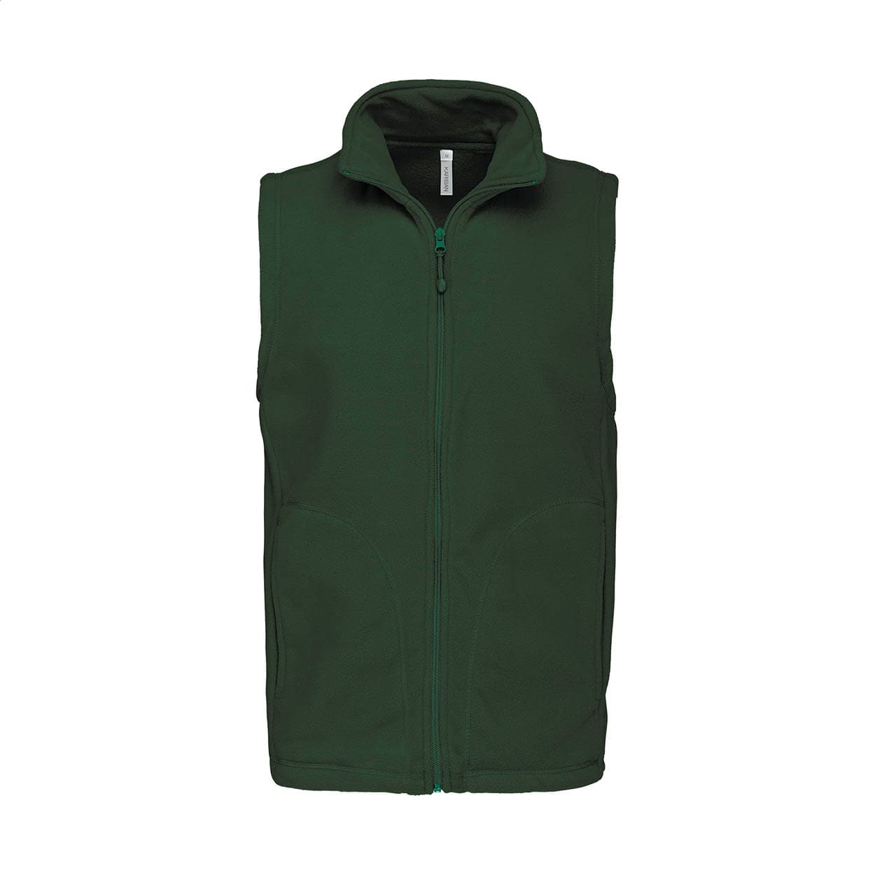 veste polaire bodywarmer coloris Vert
