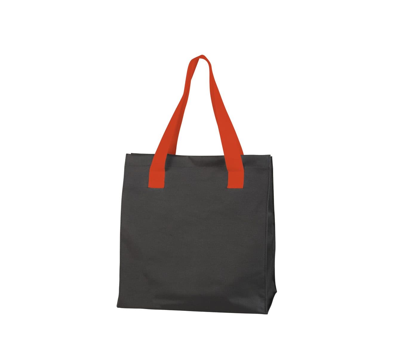 SHOPPING BAG coloris Noir / Orange