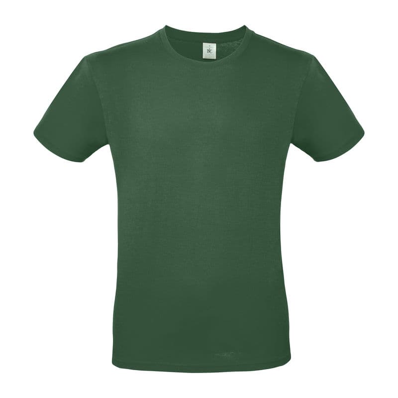 B&C #E150 UNISEX T-SHIRT coloris Vert bouteille