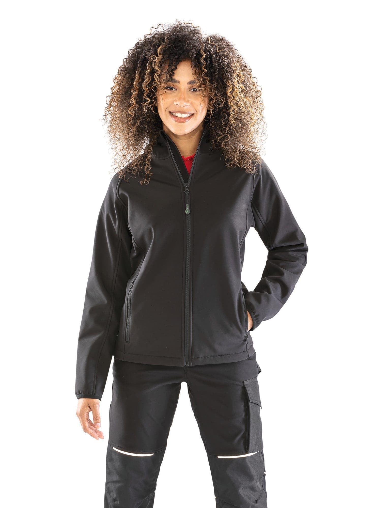 RECYCLED 3-LAYER PRINTABLE HOODED SOFTSHELL