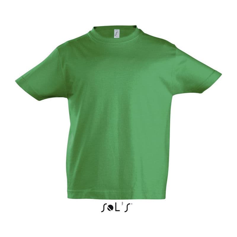 SOL'S IMPERIAL KIDS - ROUND NECK T-SHIRT coloris Vert kelly