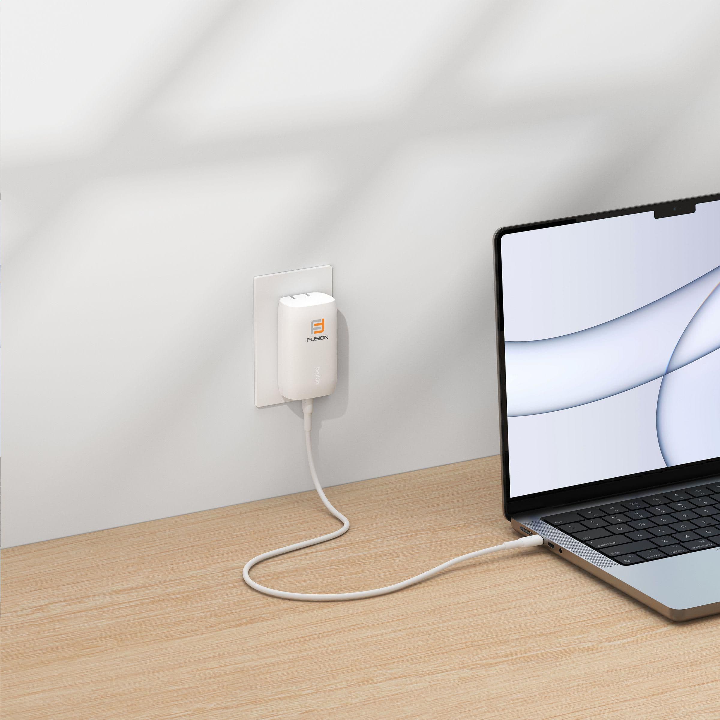 Chargeur mural Belkin BoostCharge 3 ports EU en situation