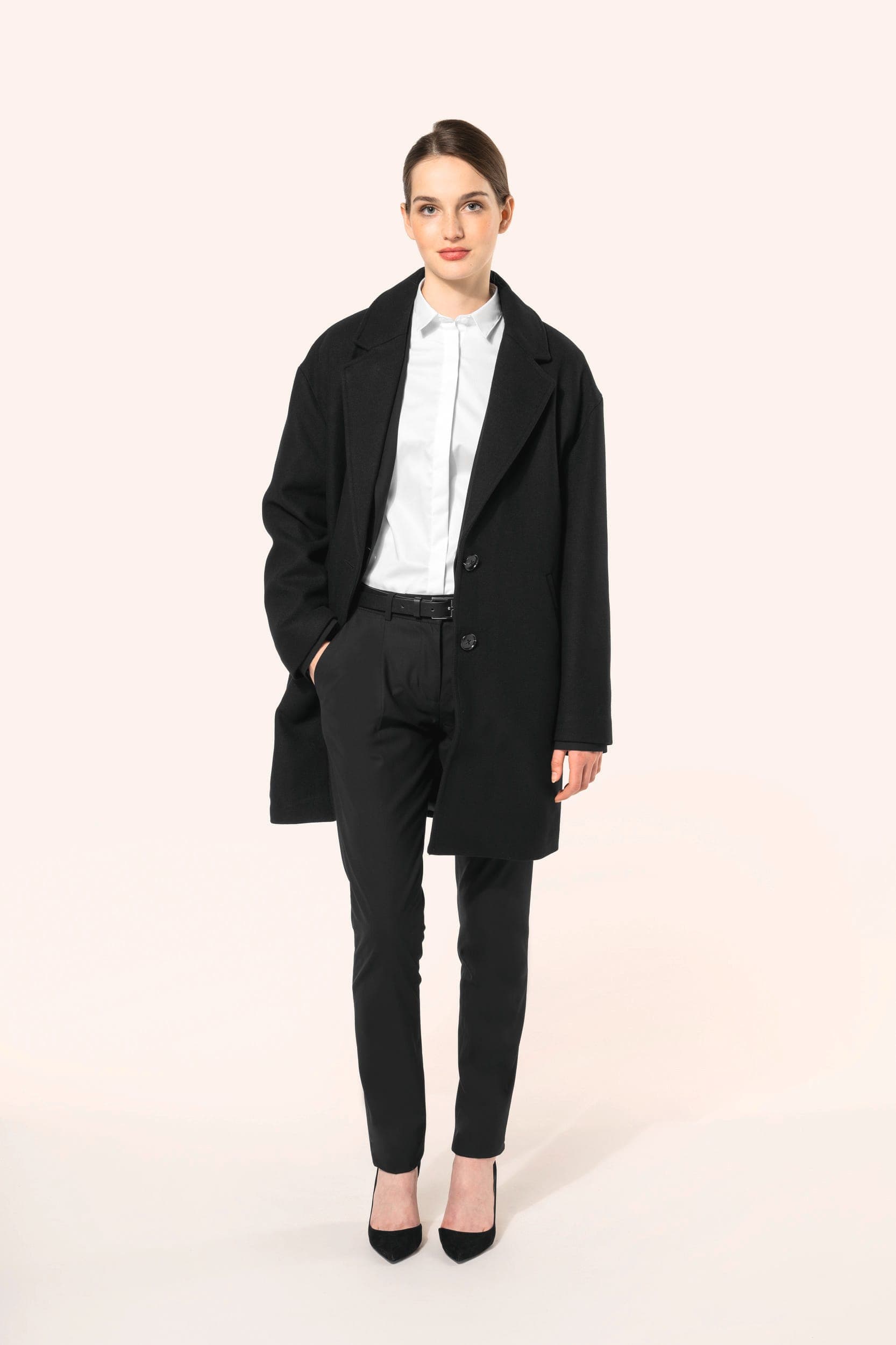 Manteau femme en situation