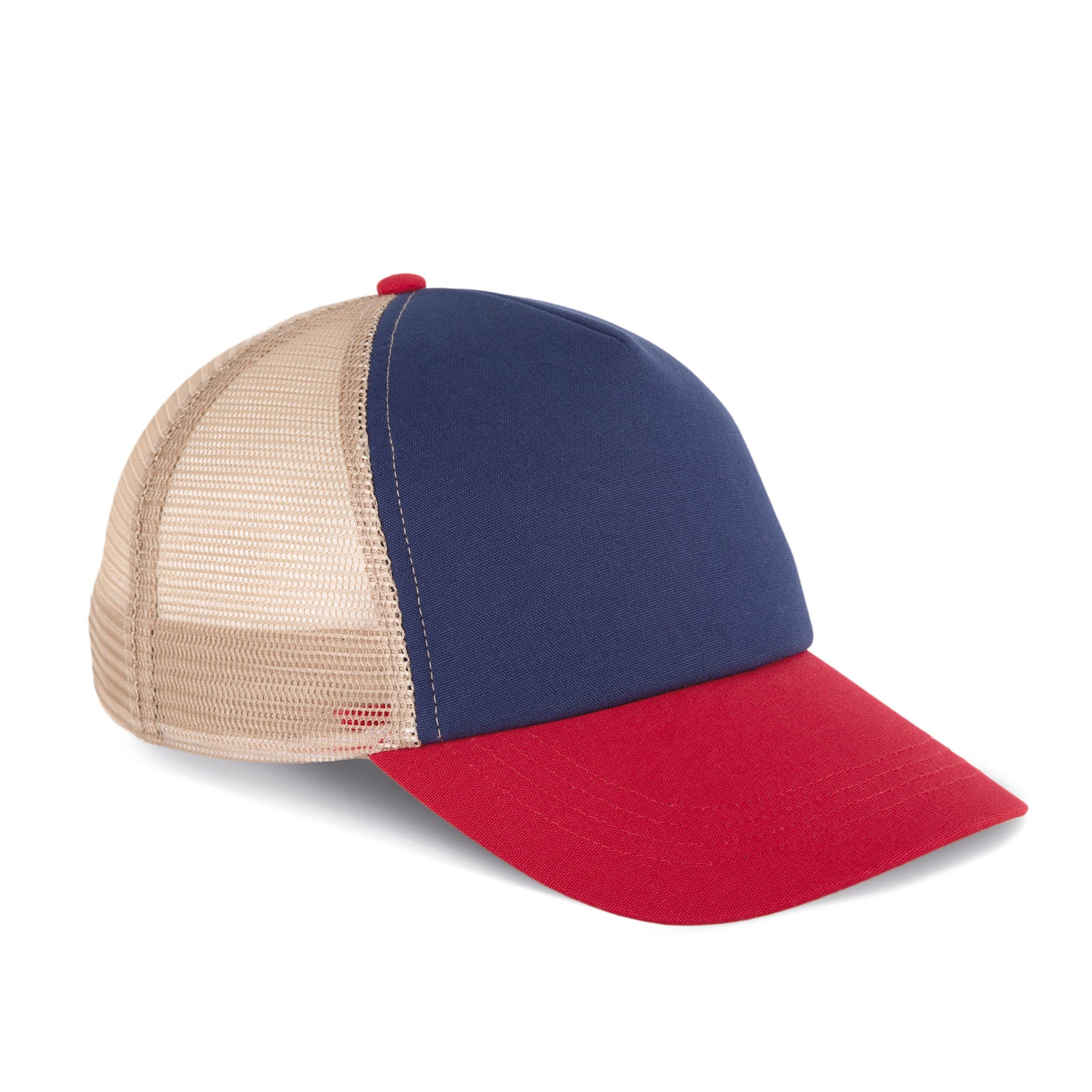 Casquette trucker 5 panneaux en coton canvas - K-up Gold Label en situation