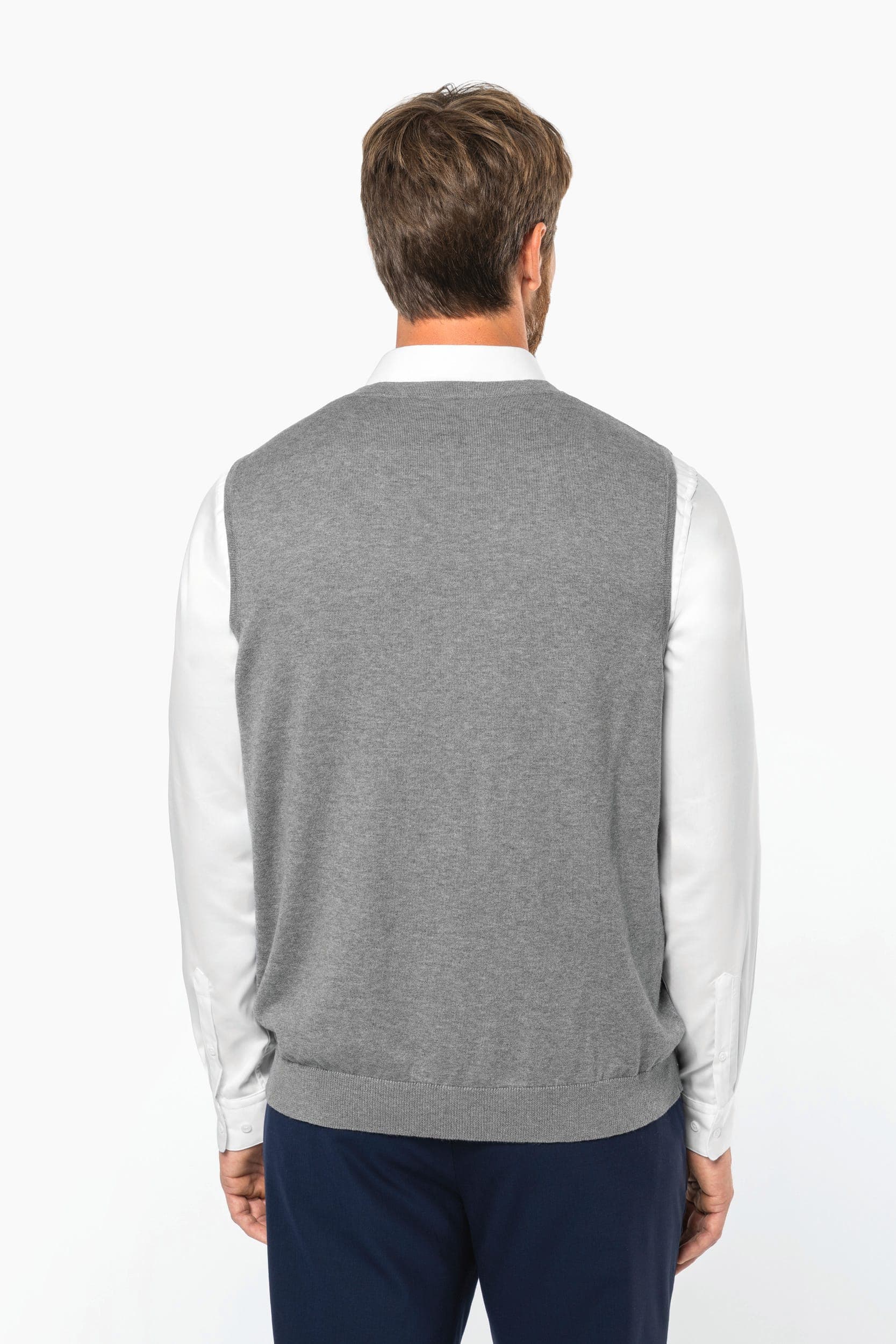 Gilet Supima® homme en situation