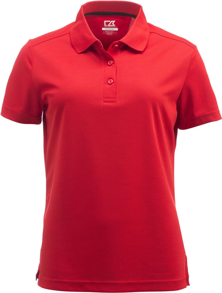 Polo Cutter & Buck Kelowna femme coloris Rouge