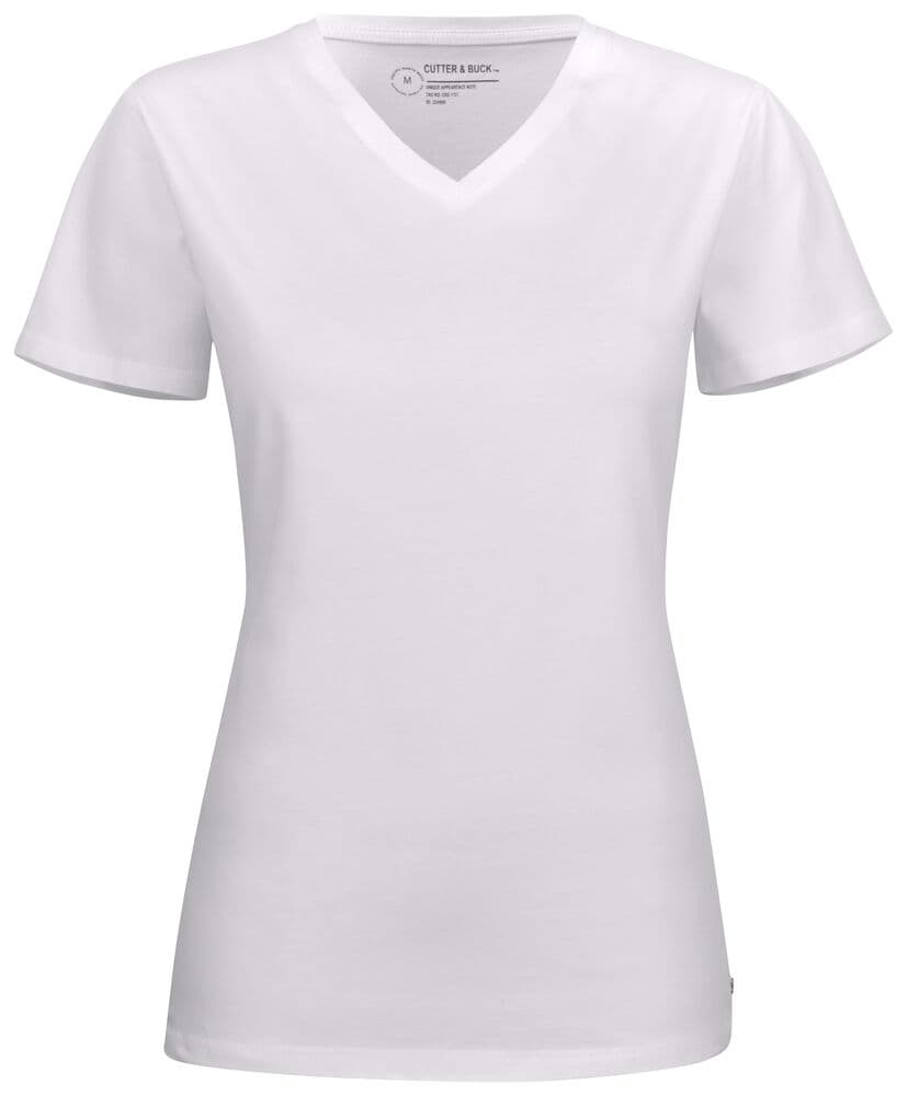 T-shirt Cutter & Buck Manzanita femme coloris Blanc