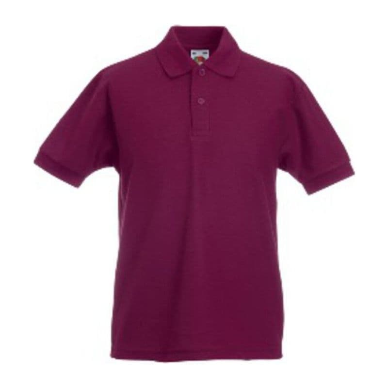 KIDS 65/35 POLO coloris Bordeaux