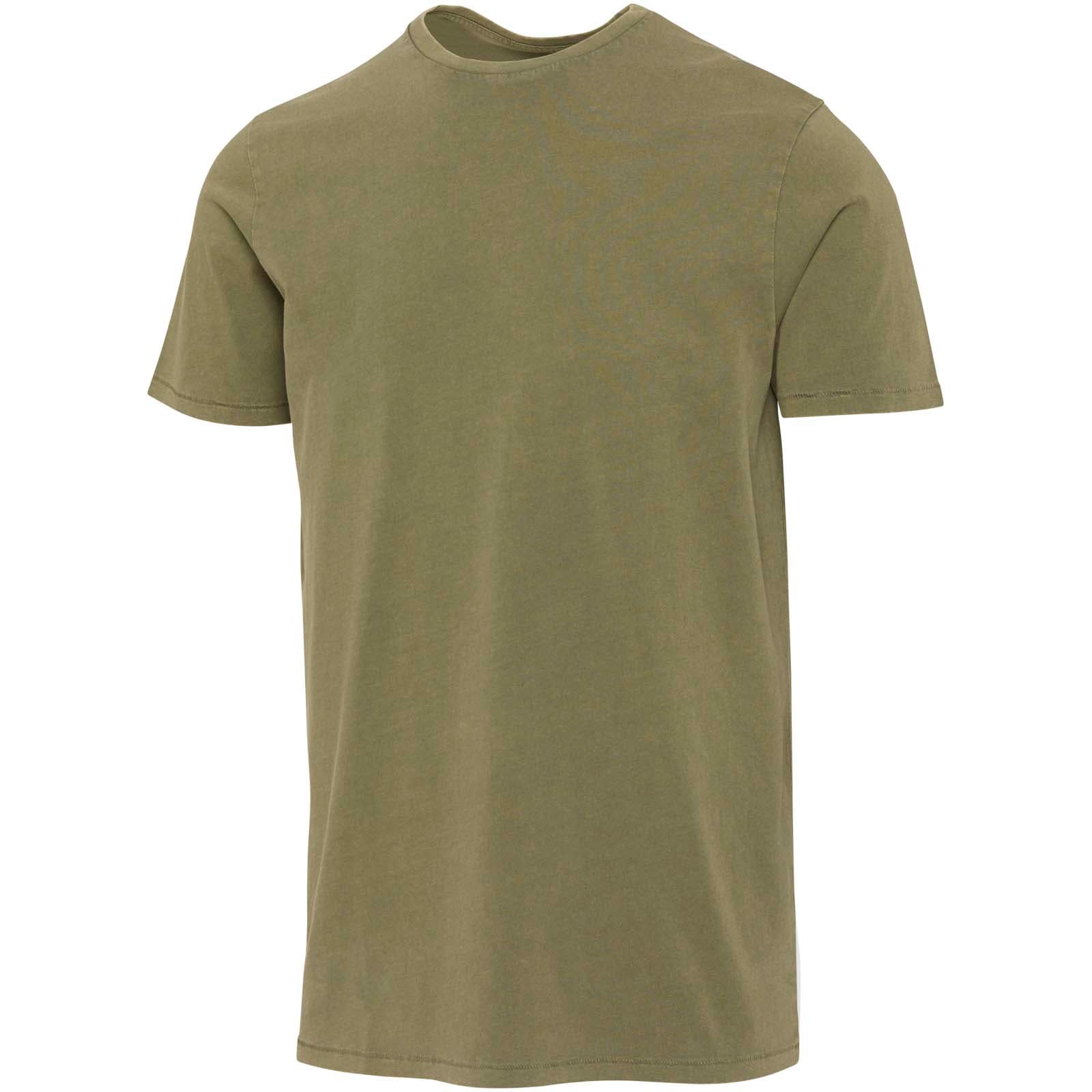 T-shirt homme délavé à manches courtes Nanaimo de 160 g/m2 coloris Vert forêt