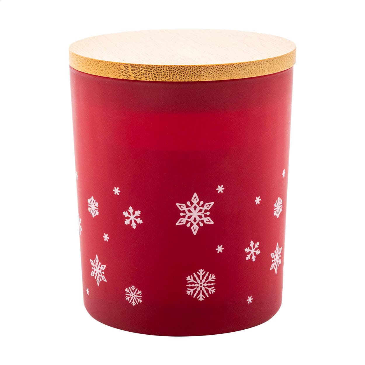 Bougie de Noël, sapin coloris Rouge