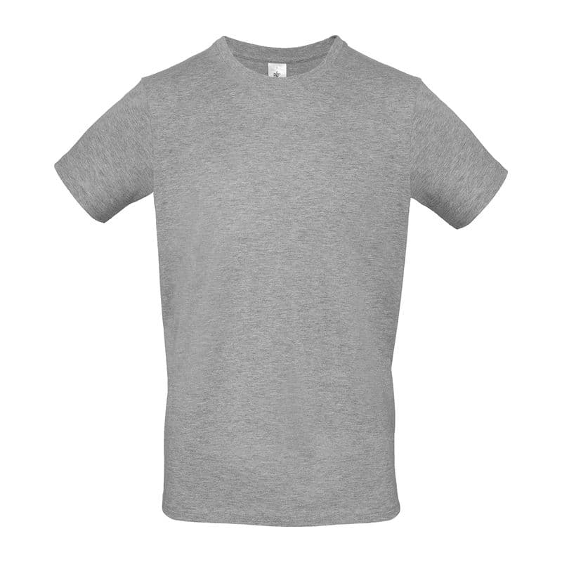 B&C #E150 UNISEX T-SHIRT coloris Gris sport