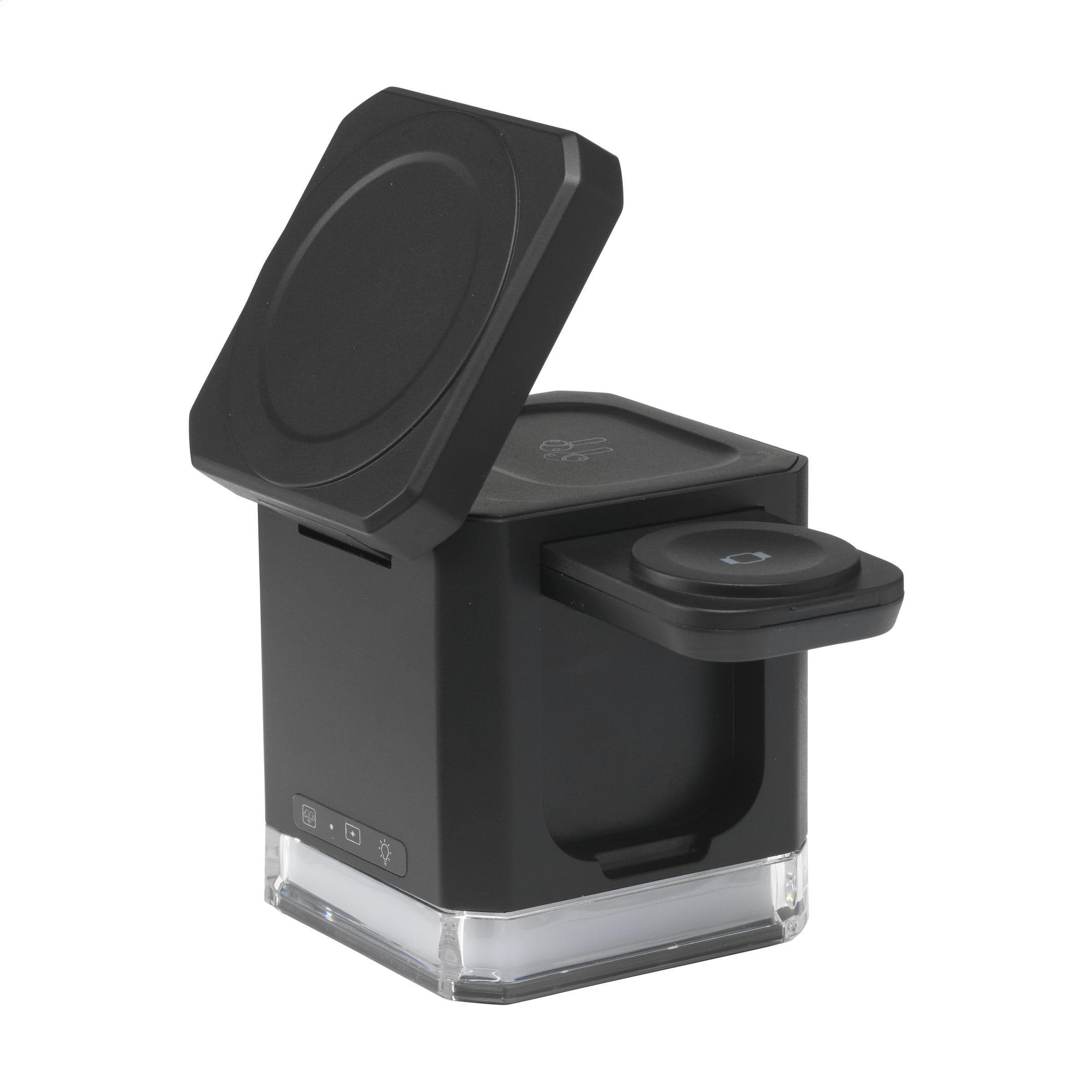Support de charge Cube Magsafe 3-en-1 RCS plastique recyclé