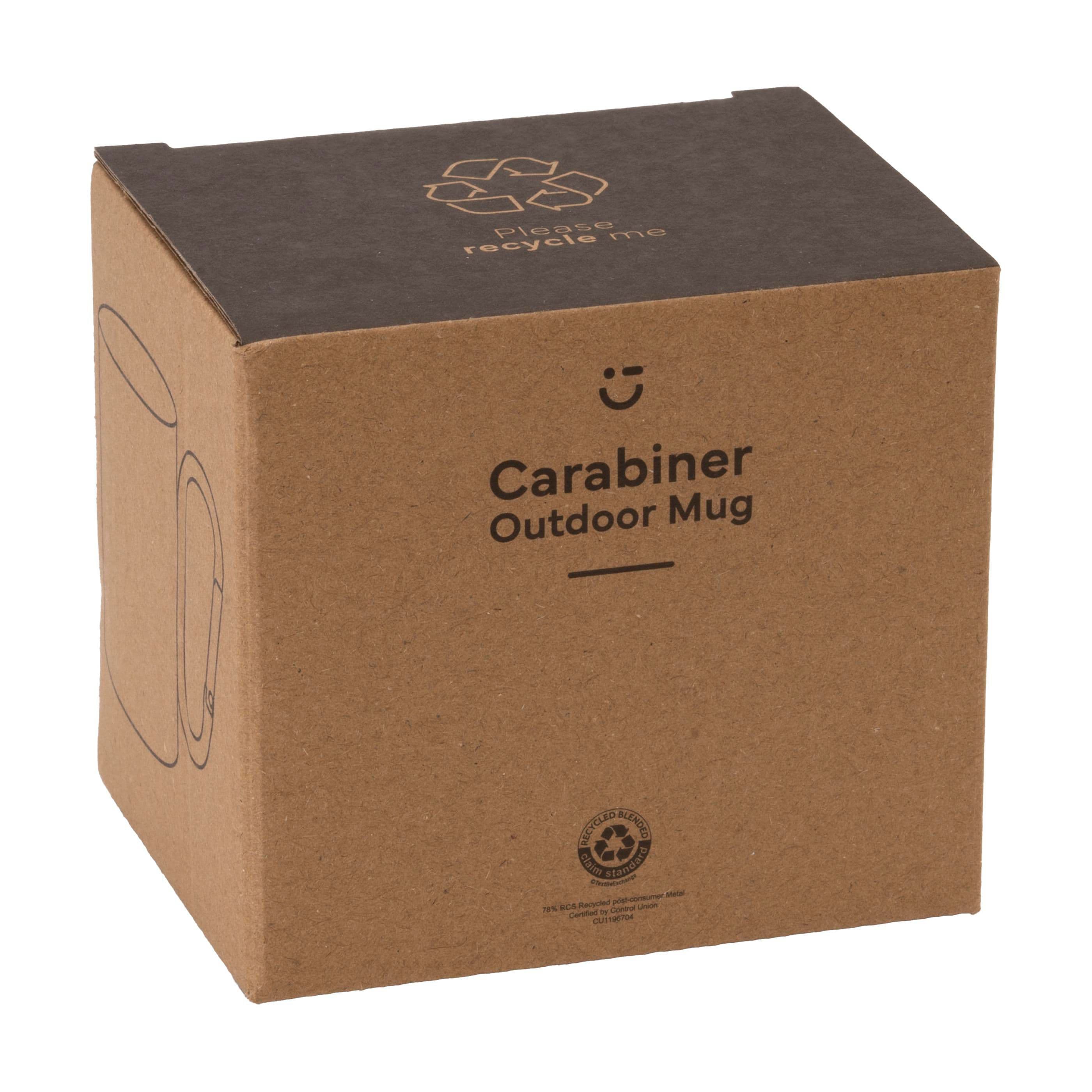 Mug d'extérieur Carabiner RCS 220 ml en situation