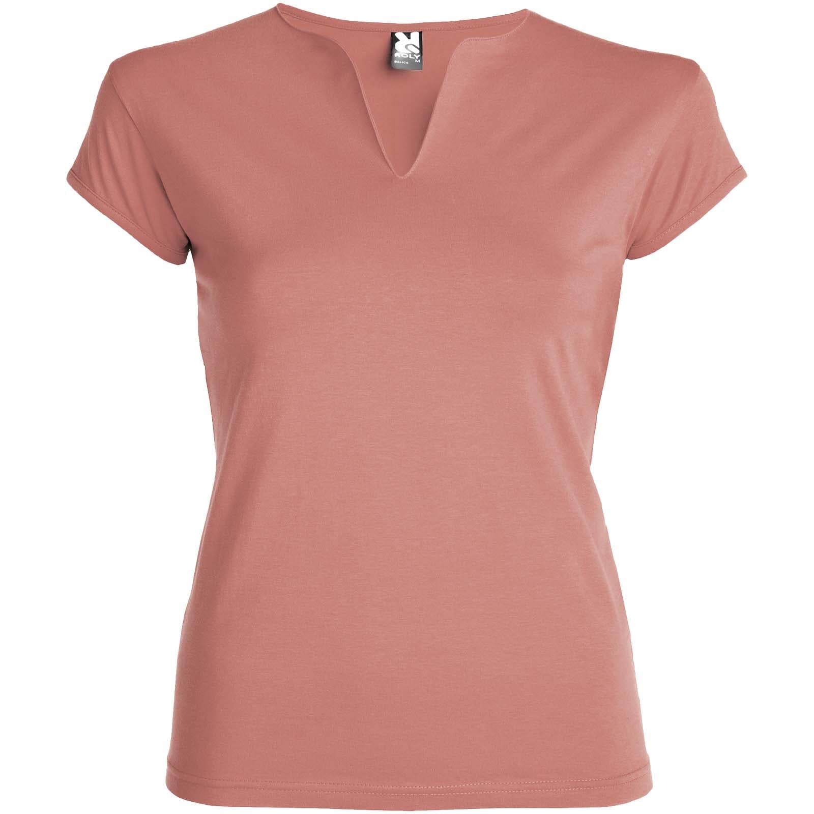 T-shirt de 200 g/m² Belice à manches courtes pour femme coloris Orange argile