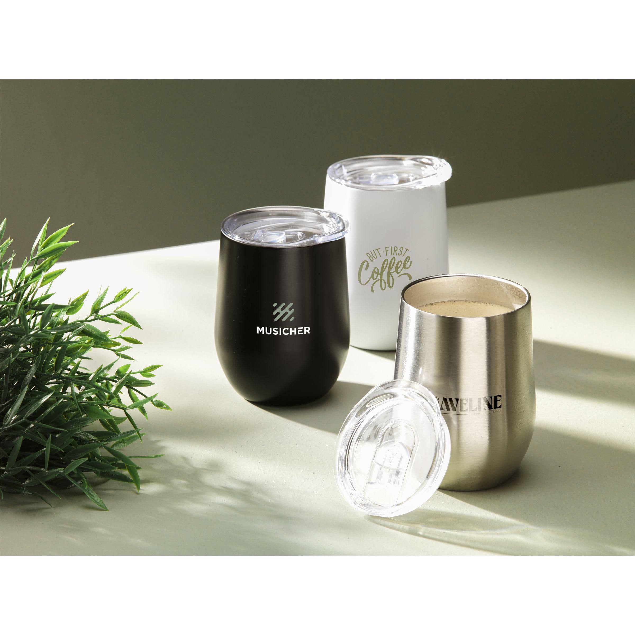 Thermos Huevo acier recyclé RCS 350 ml en situation
