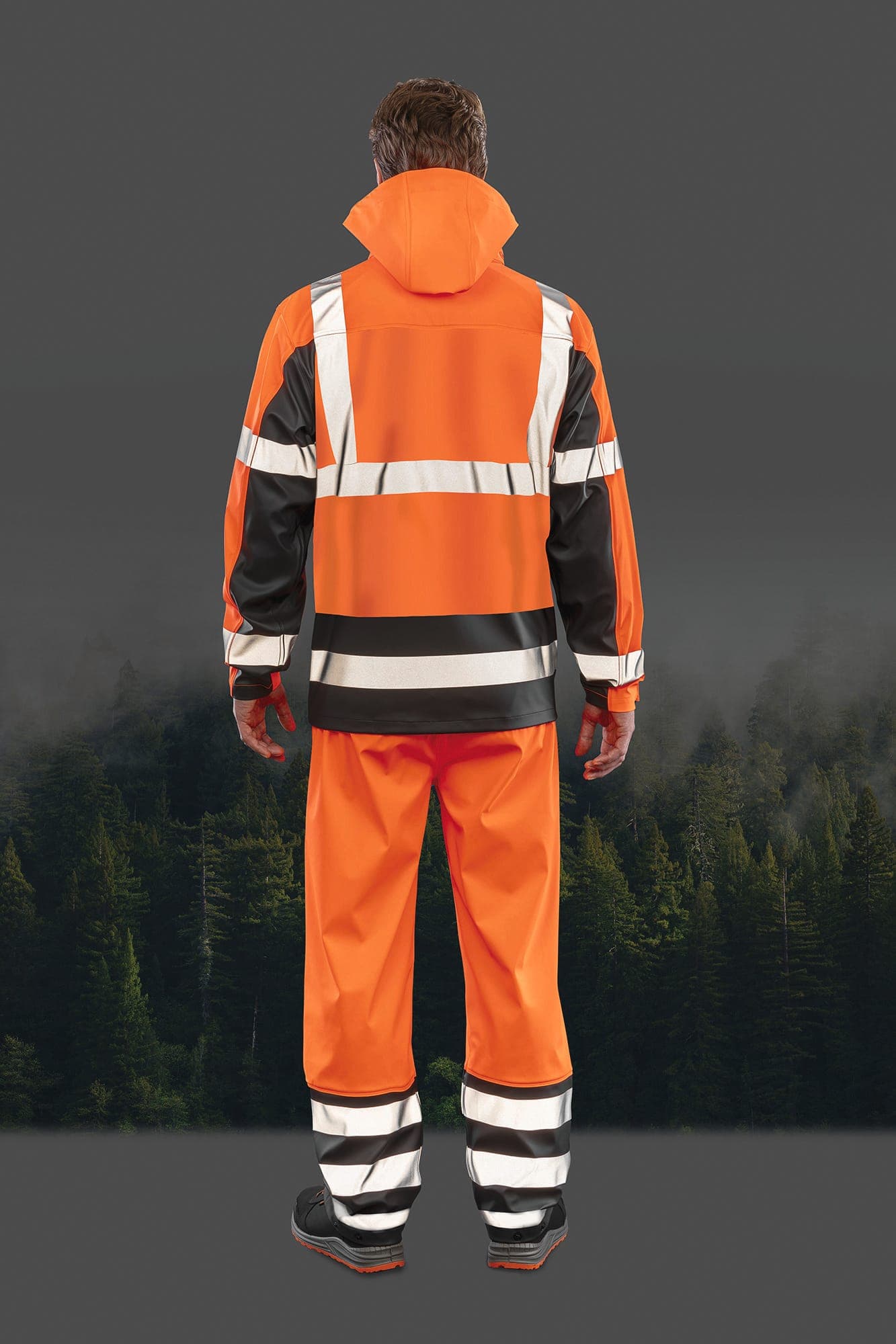 Veste Prism PU Safe & Dry en situation