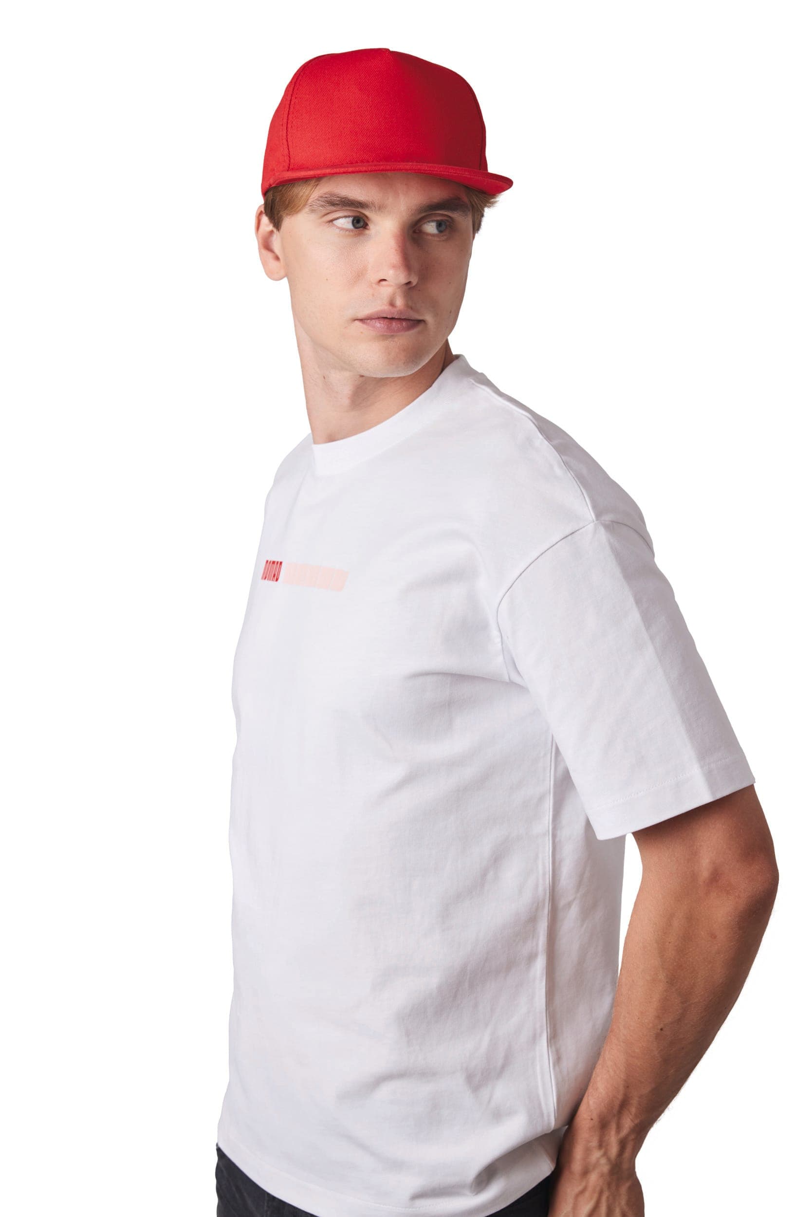Casquette snapback - 5 panneaux en situation