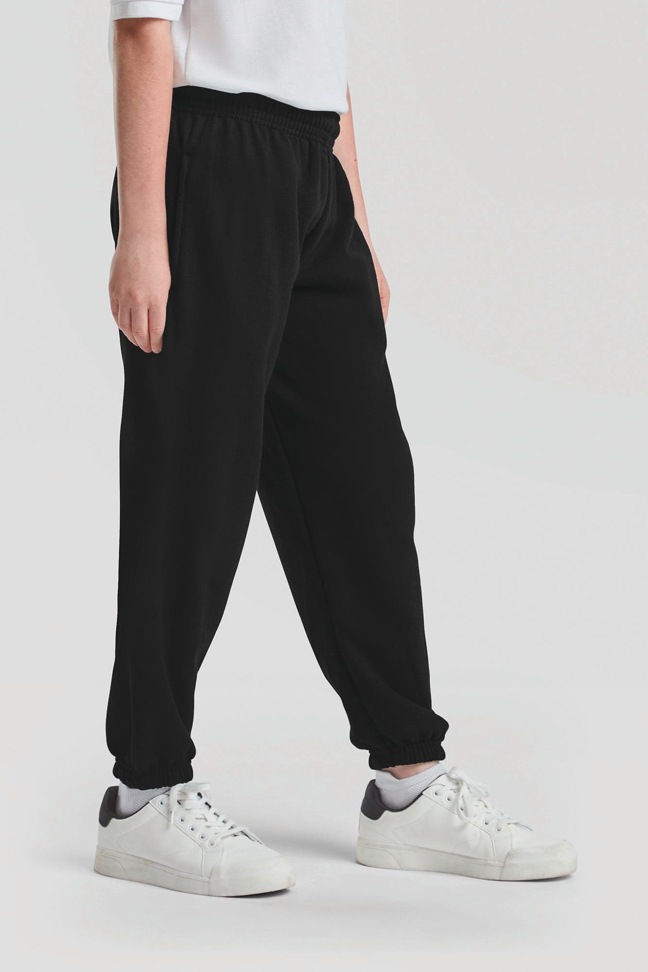 Pantalon de jogging enfant bas elastiqué (64-051-0) en situation