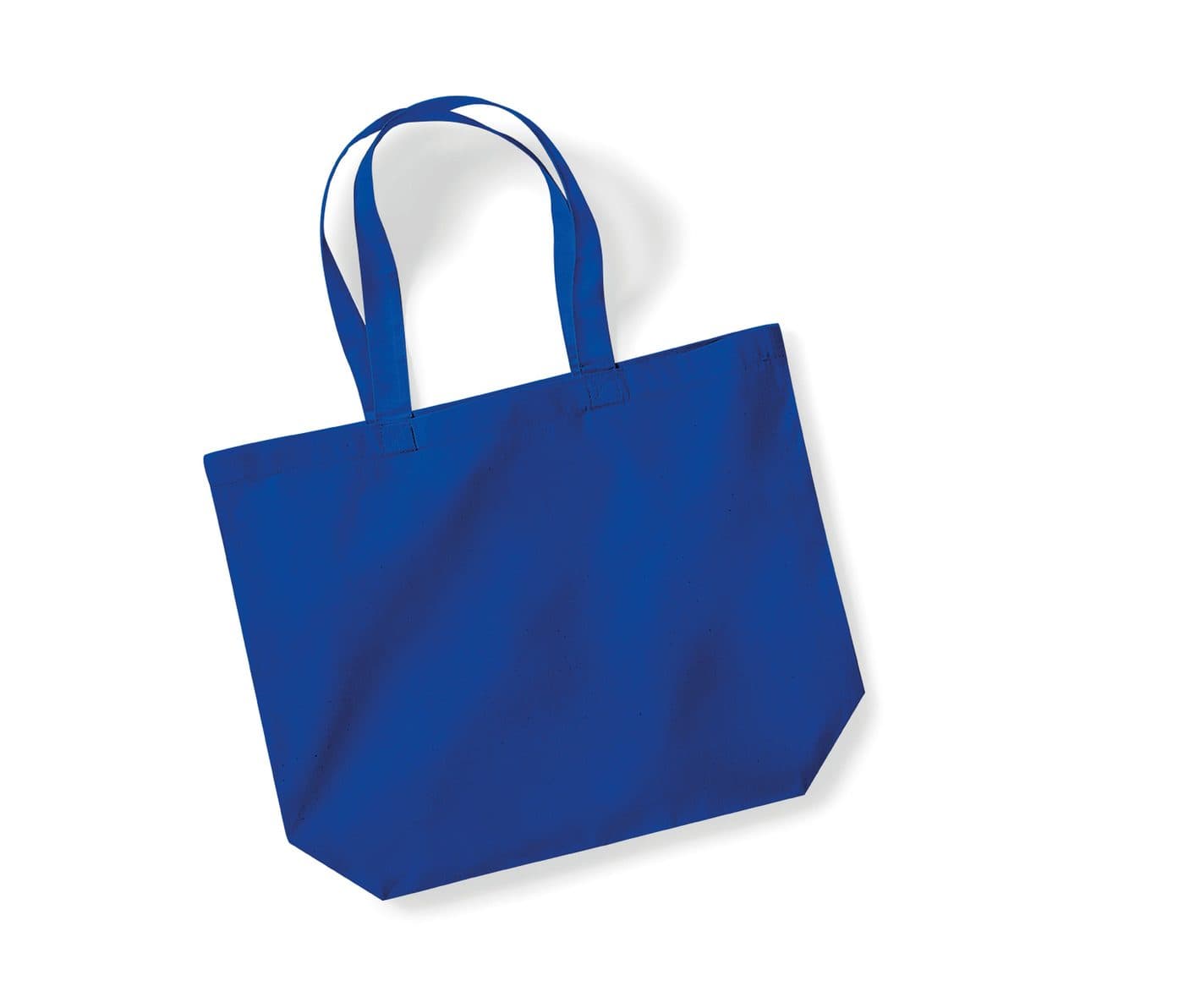 ORGANIC PREMIUM COTTON MAXI TOTE coloris Bleu roi vif