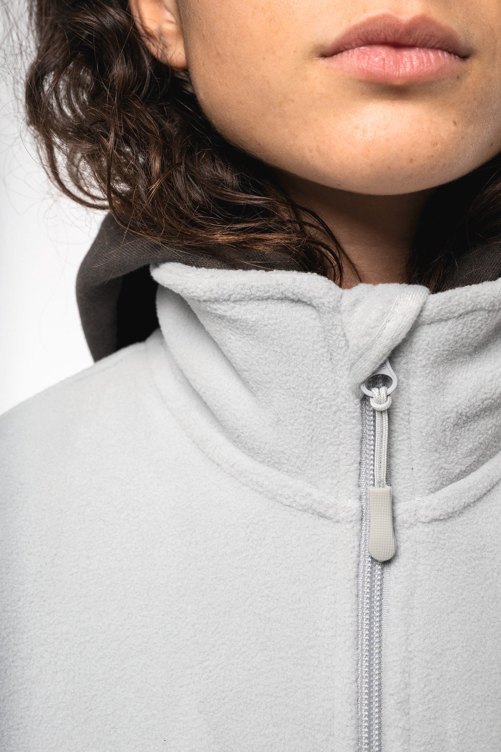 Bodywarmer micropolaire écoresponsable unisexe en situation