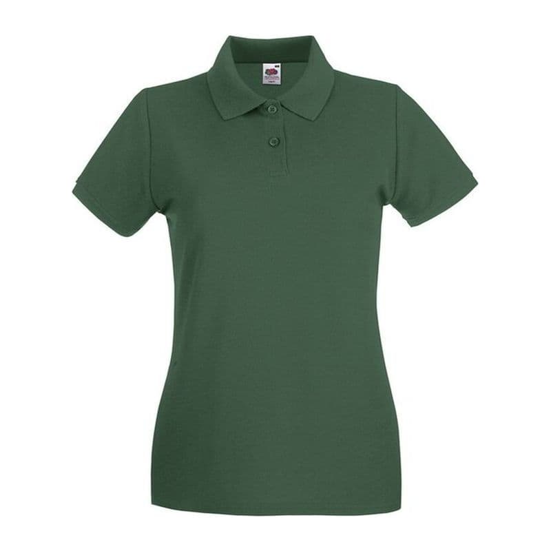 LADIES PREMIUM POLO coloris Vert bouteille