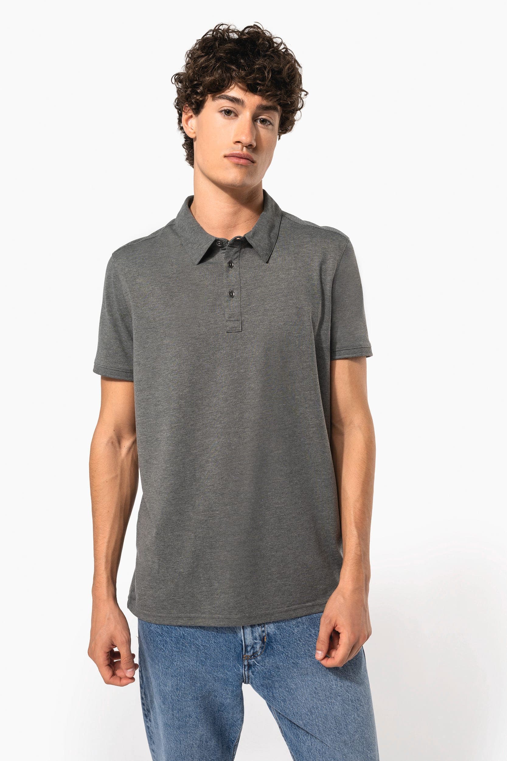 Polo jersey manches courtes homme