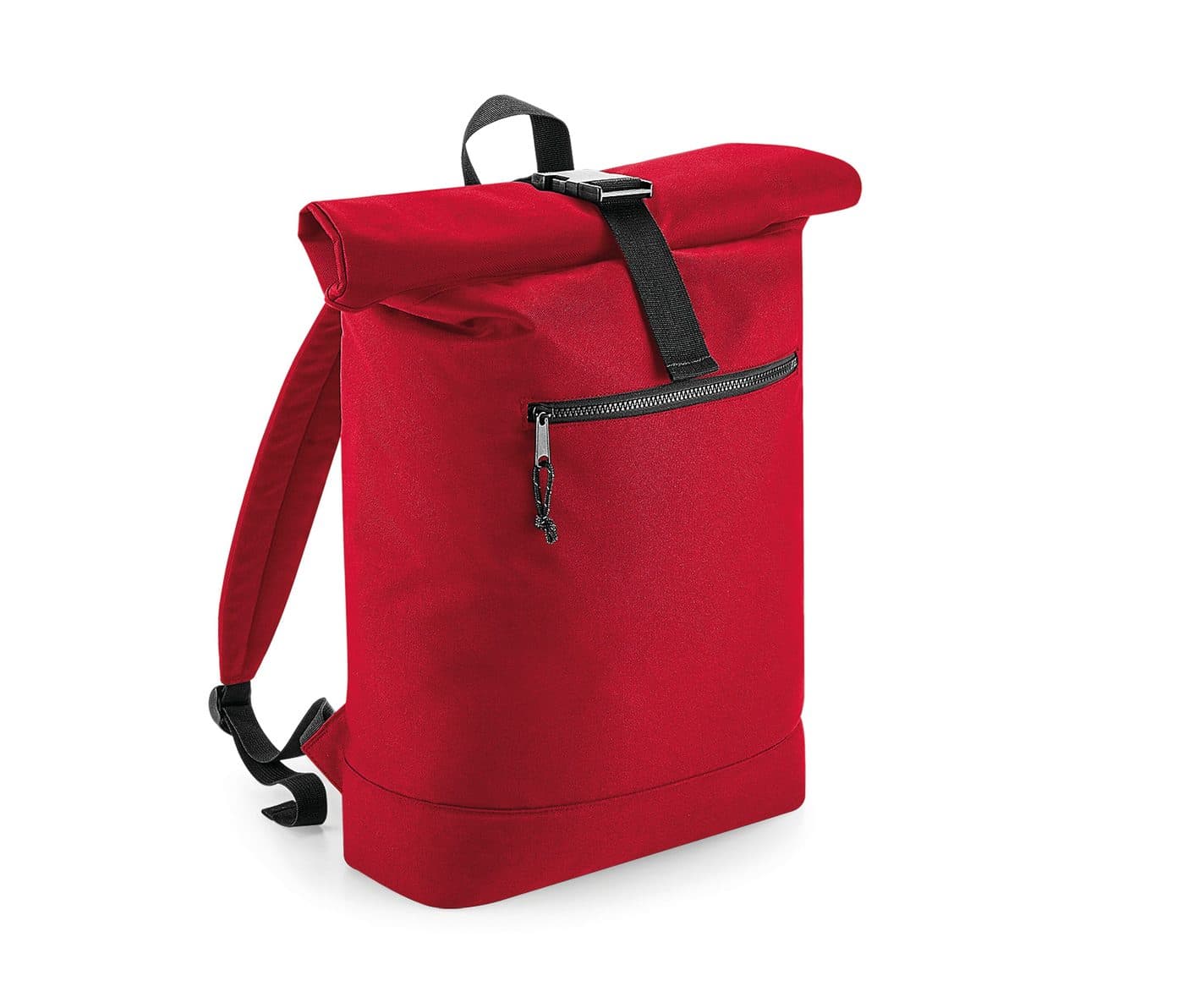 Sac à dos Roll-Top recyclé coloris Rouge classique