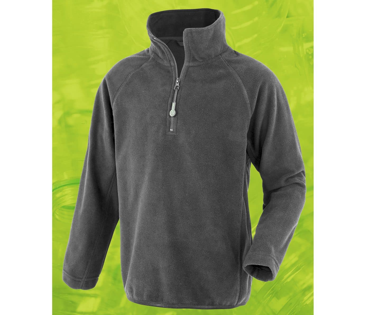 JUNIOR RECYCLED MICROFLEECE TOP coloris Gris