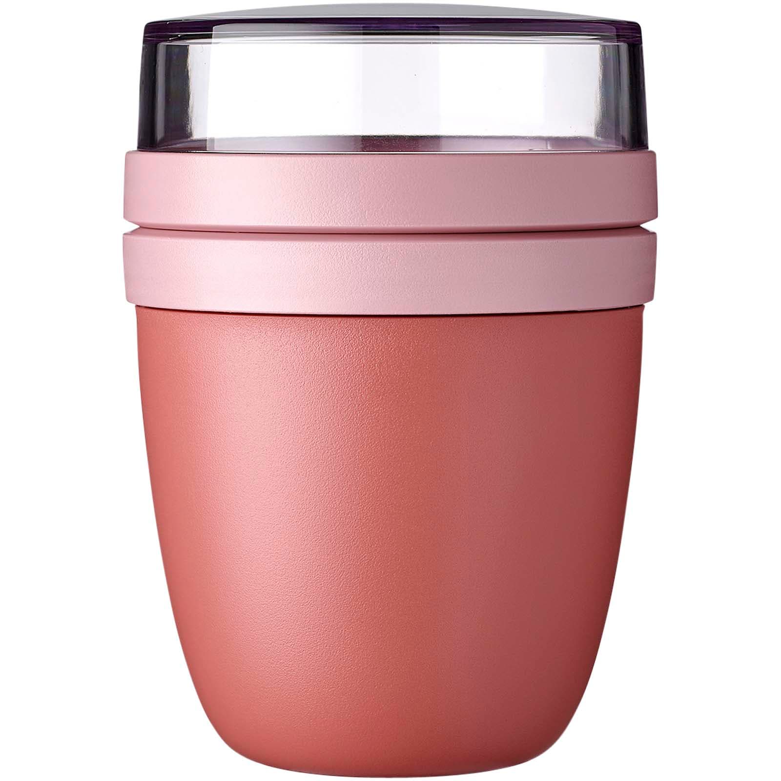 Bocal à déjeuner Ellipse 500+200 ml coloris Rose