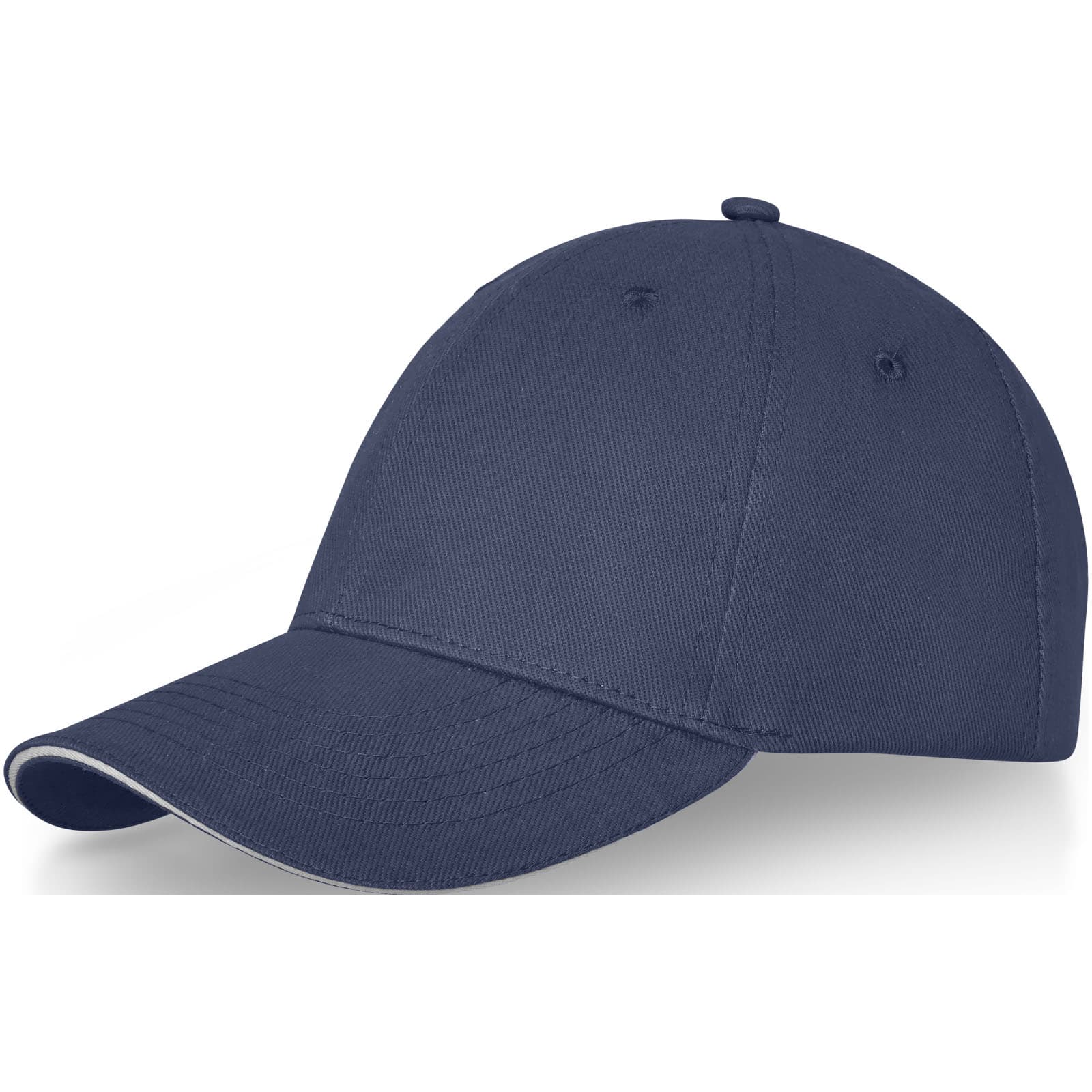 Casquette sandwich de 260 g/m² Darton 6 panneaux coloris Marine