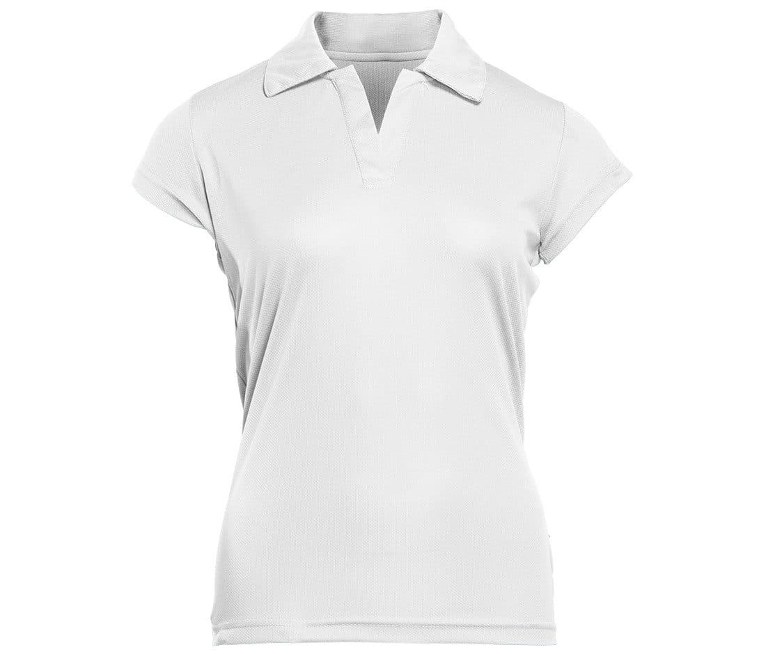 FIRST POLO WOMEN coloris Blanc