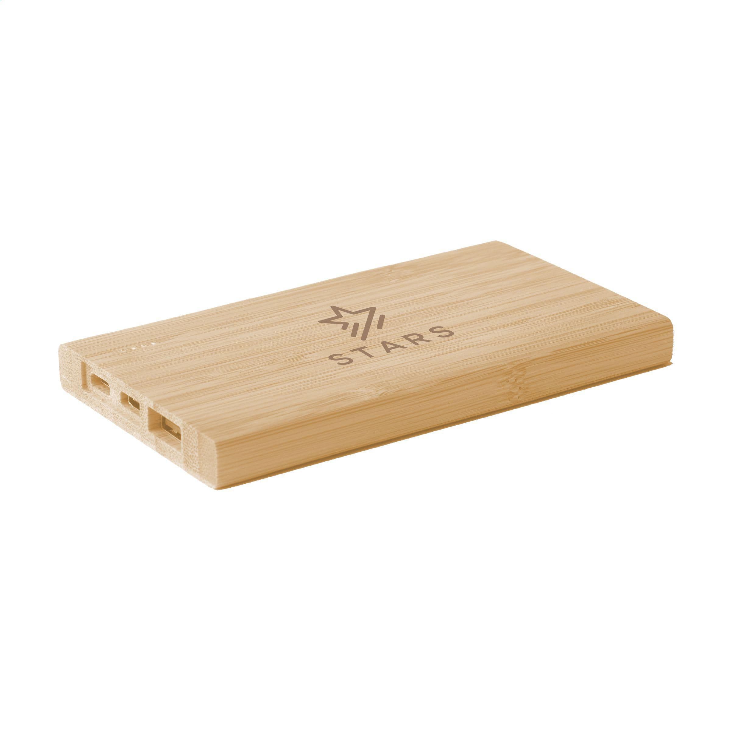 Batterie externe bambou 4000 mAh
