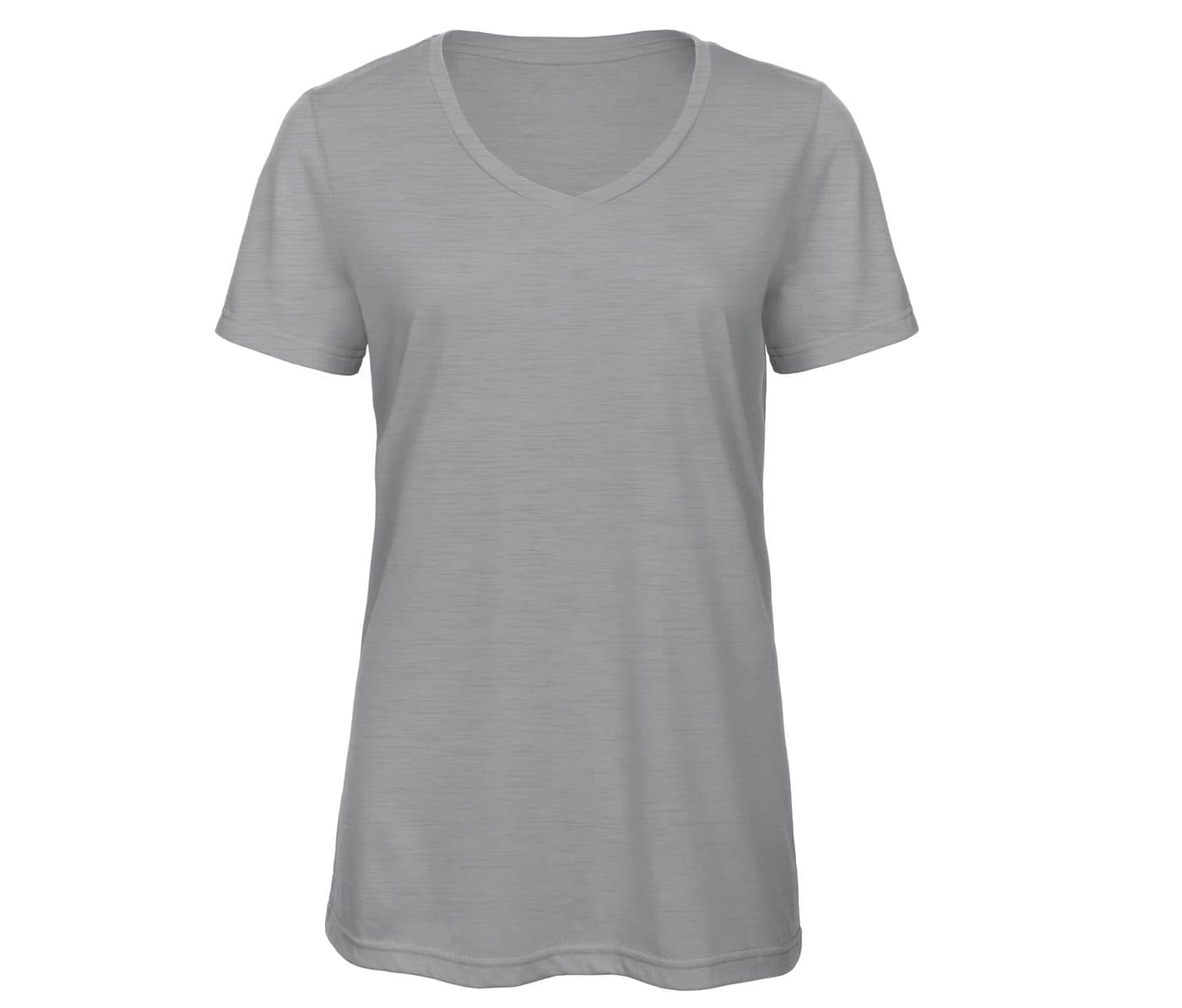 V TRI-BLEND WOMEN coloris Gris clair chiné
