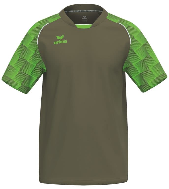 Maillot EVO STAR coloris Kaki / Vert gecko