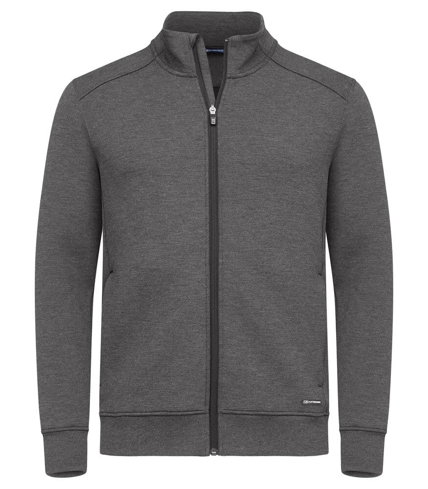 Cardigan zippé Cutter & Buck Pemberton homme coloris Anthracite chiné