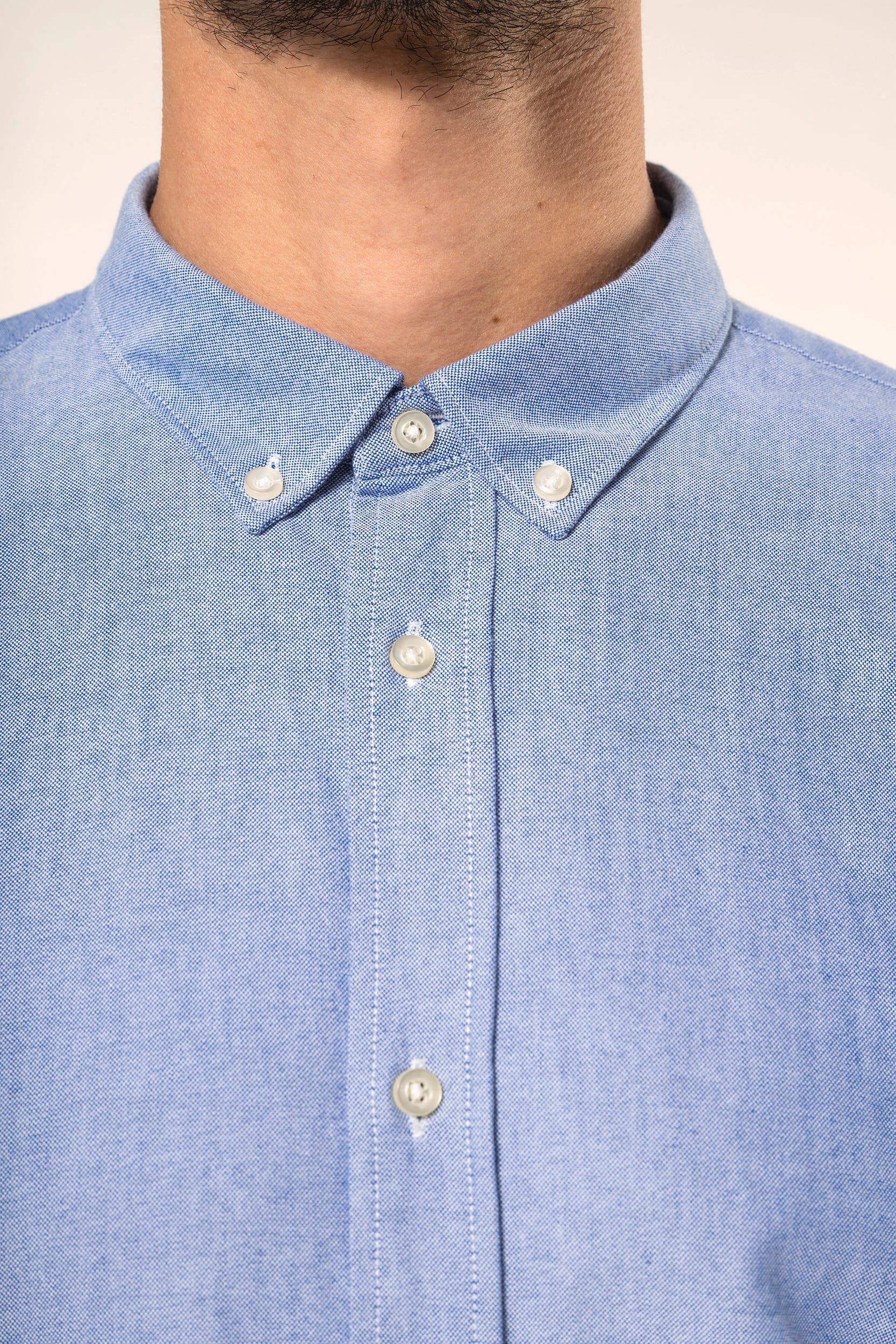 Chemise Oxford manches longues homme en situation