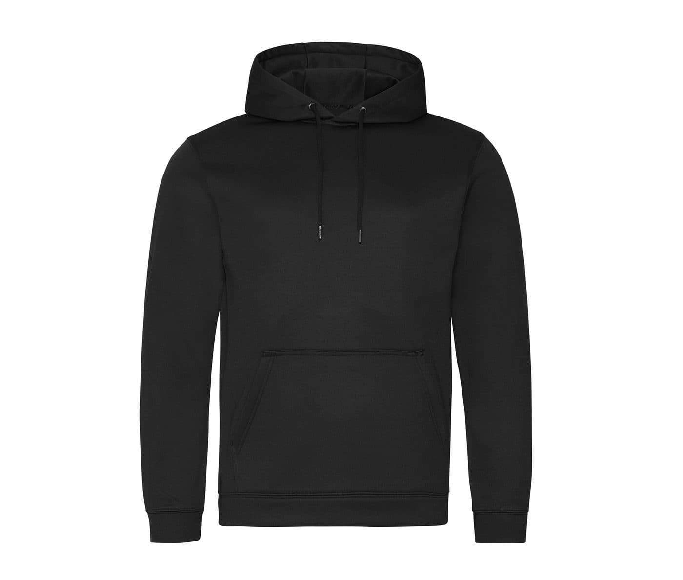 SPORTS POLYESTER HOODIE coloris Noir jais