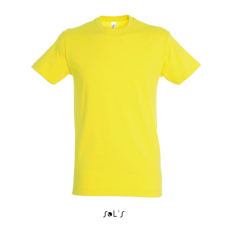 SOL'S REGENT UNISEX ROUND COLLAR T-SHIRT coloris Citron
