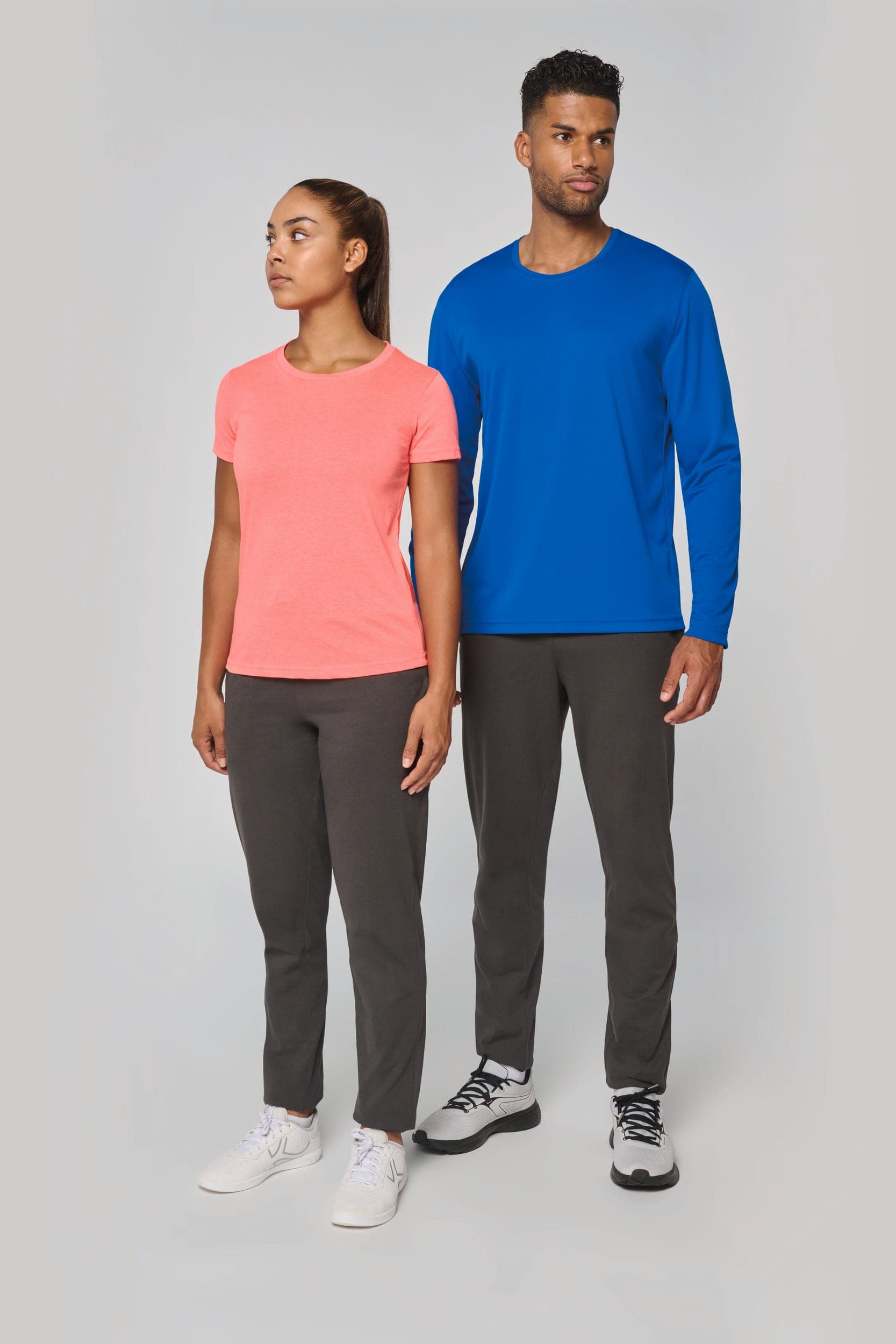 T-shirt de sport manches longues homme en situation